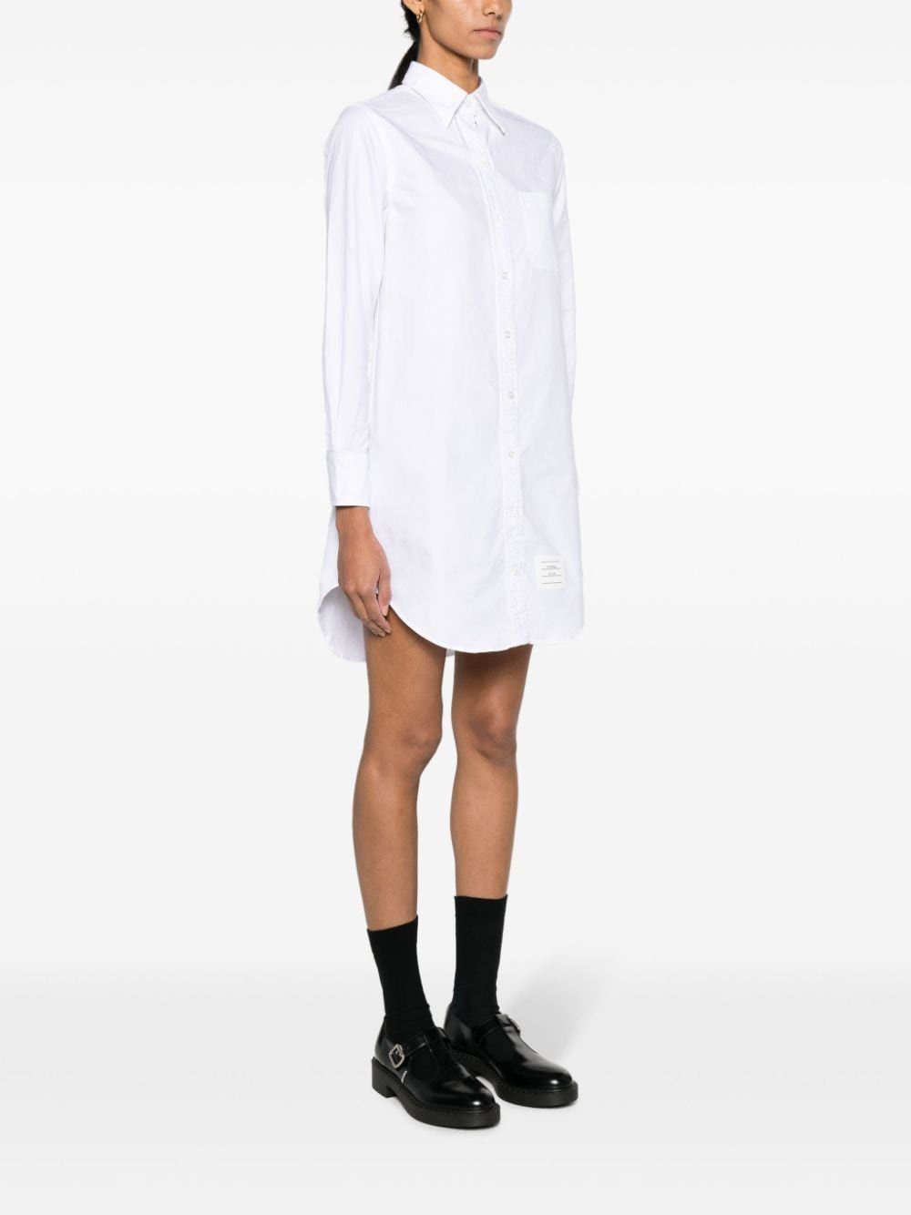 Thom Browne RWB COTTON SHIRT DRESS Size S / US 4 / IT 40 - 3 Thumbnail