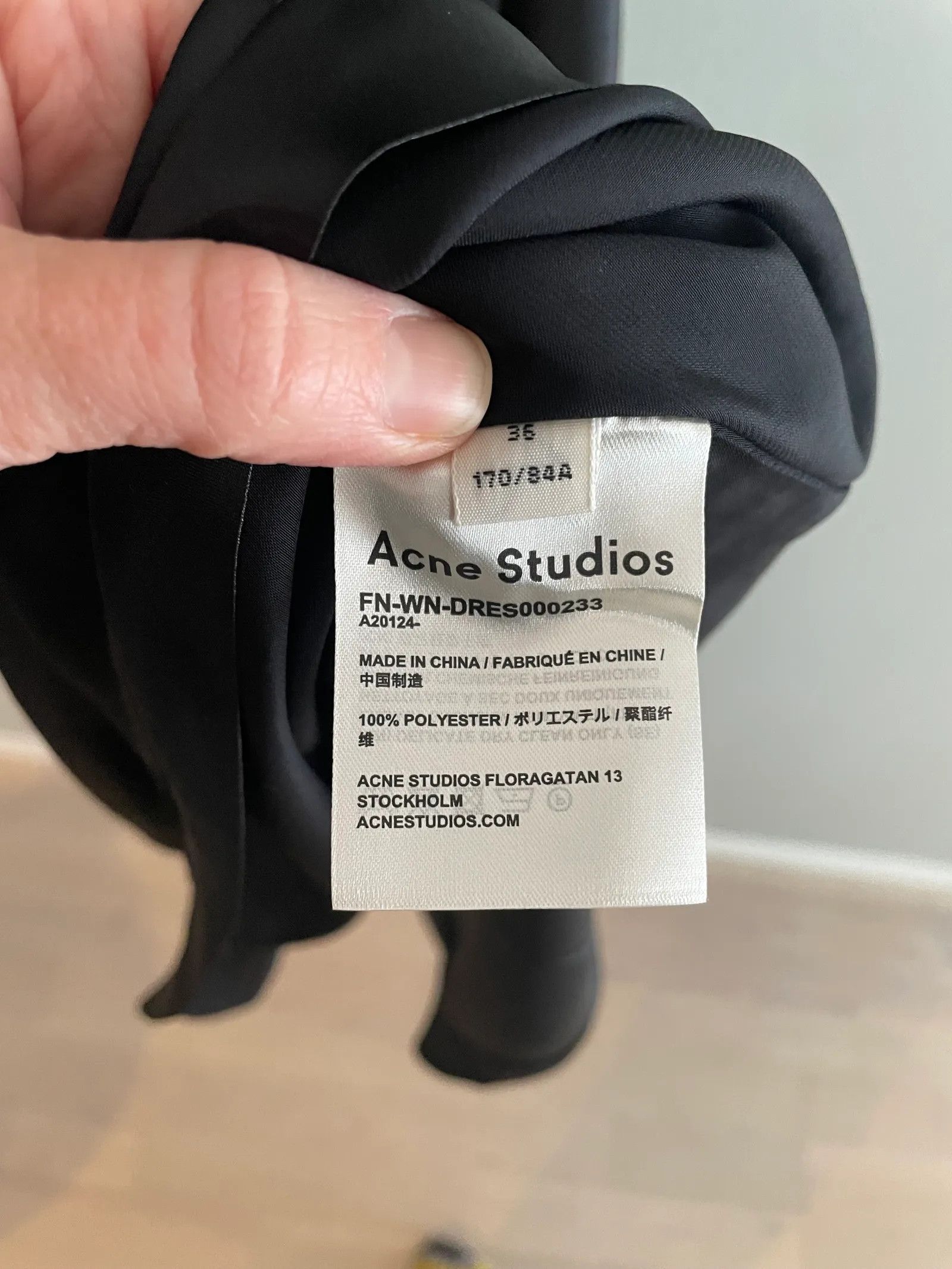 Acne Studios Acne Studios FM-WN-DRES000233 Dress Size XS / US 0-2 / IT 36-38 - 3 Thumbnail