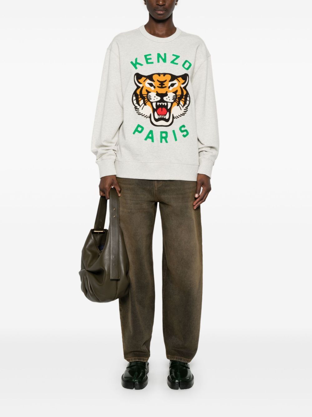 Kenzo LUCKY TIGER COTTON SWEATSHIRT Size XS / US 0-2 / IT 36-38 - 3 Thumbnail