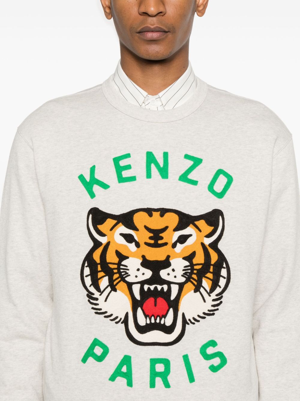Kenzo LUCKY TIGER COTTON SWEATSHIRT Size XS / US 0-2 / IT 36-38 - 4 Thumbnail
