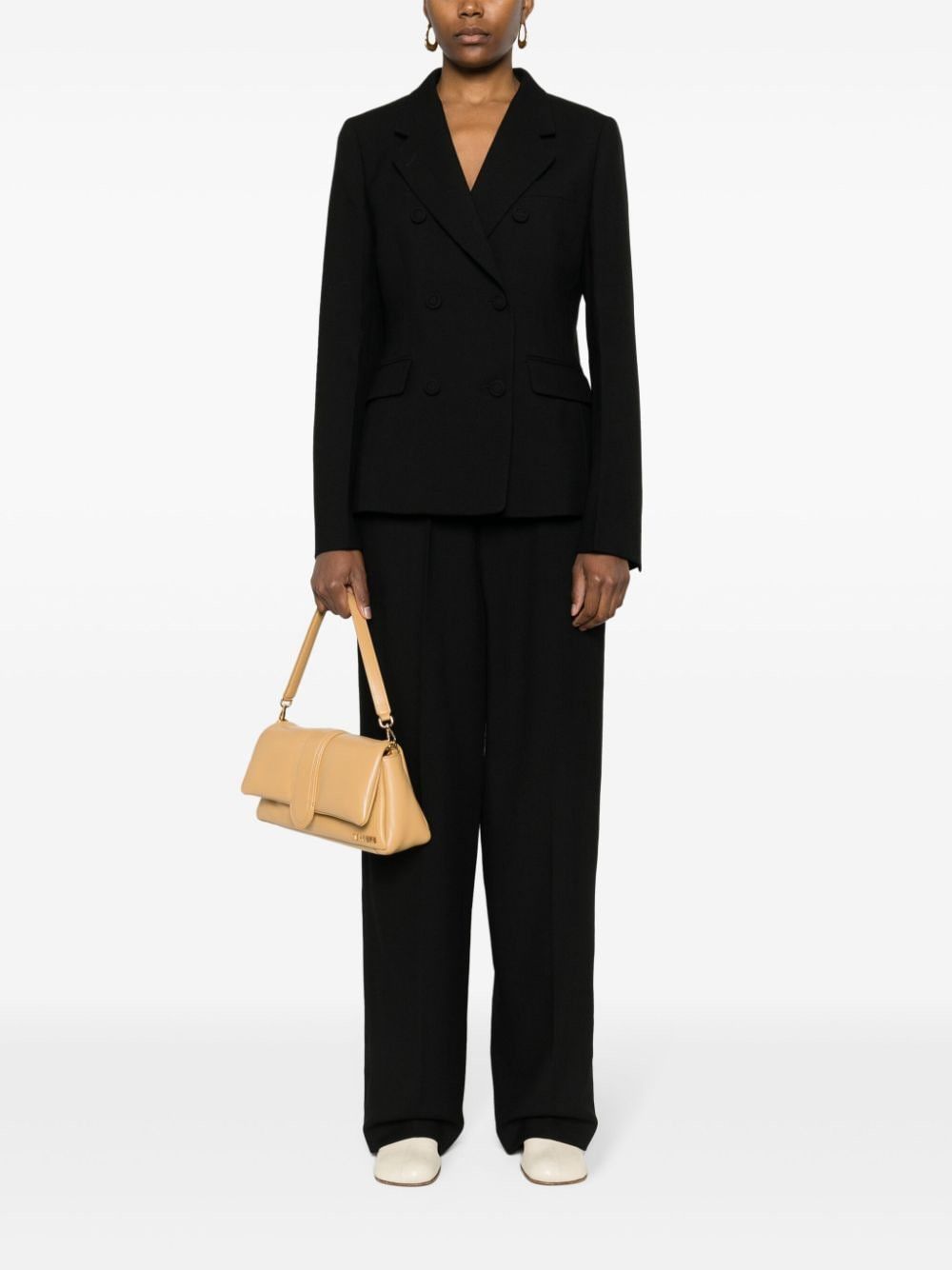 Fendi WOOL DOUBLE-BREASTED BLAZER JACKET Size S / US 4 / IT 40 - 5 Thumbnail
