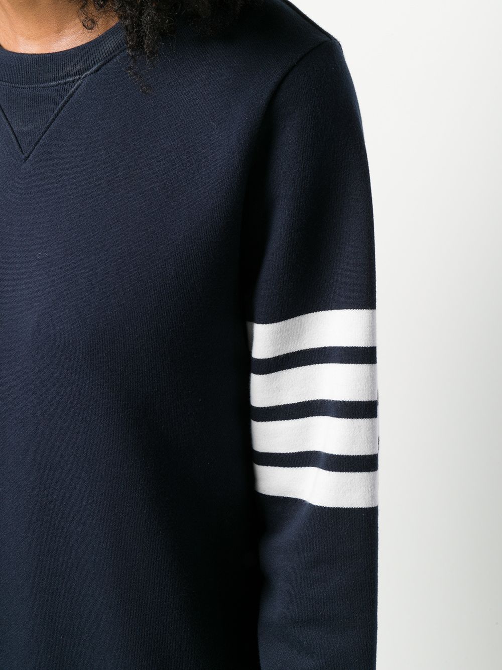 Thom Browne 4BAR COTTON SWEATDRESS Size S / US 4 / IT 40 - 5 Thumbnail