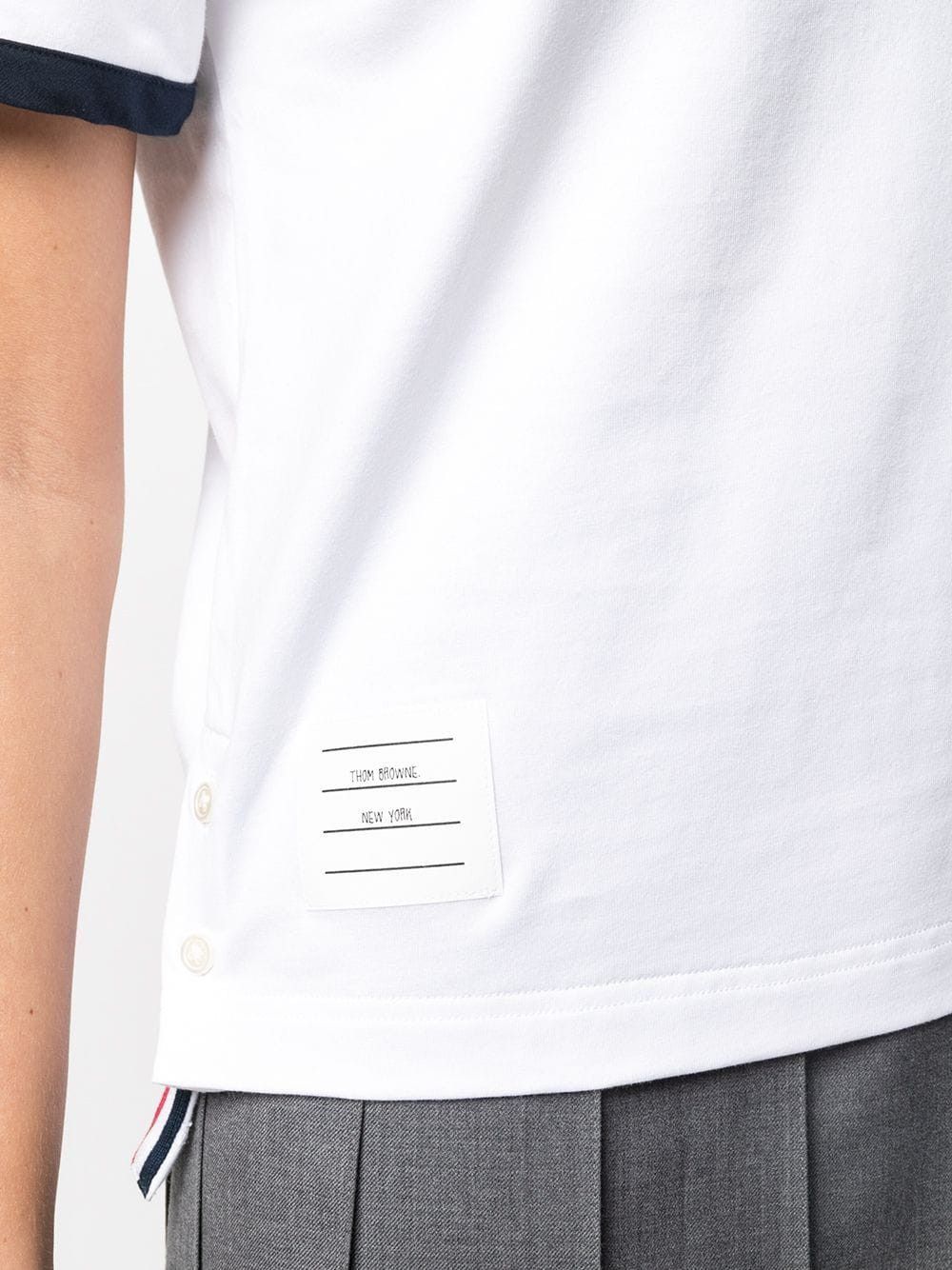 Thom Browne COTTON T-SHIRT Size S / US 4 / IT 40 - 2 Thumbnail