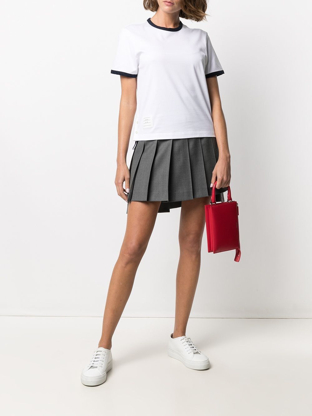 Thom Browne COTTON T-SHIRT Size S / US 4 / IT 40 - 3 Thumbnail