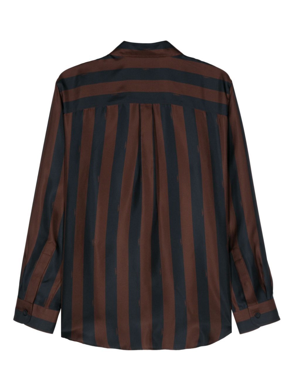 Fendi STRIPED SILK SHIRT Size S / US 4 / IT 40 - 2 Thumbnail