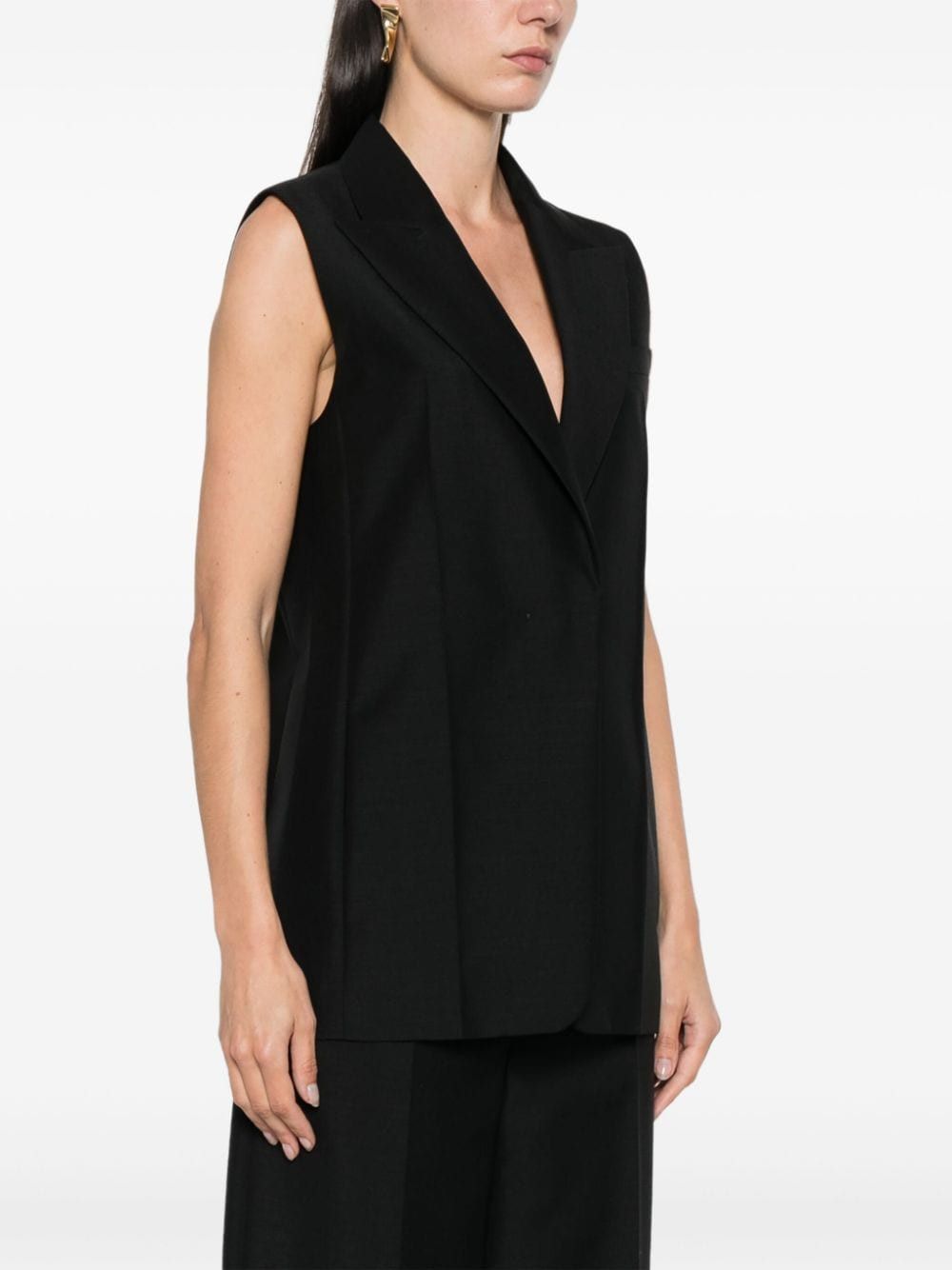 Fendi WOOL SINGLE-BREASTED VEST Size S / US 4 / IT 40 - 2 Thumbnail