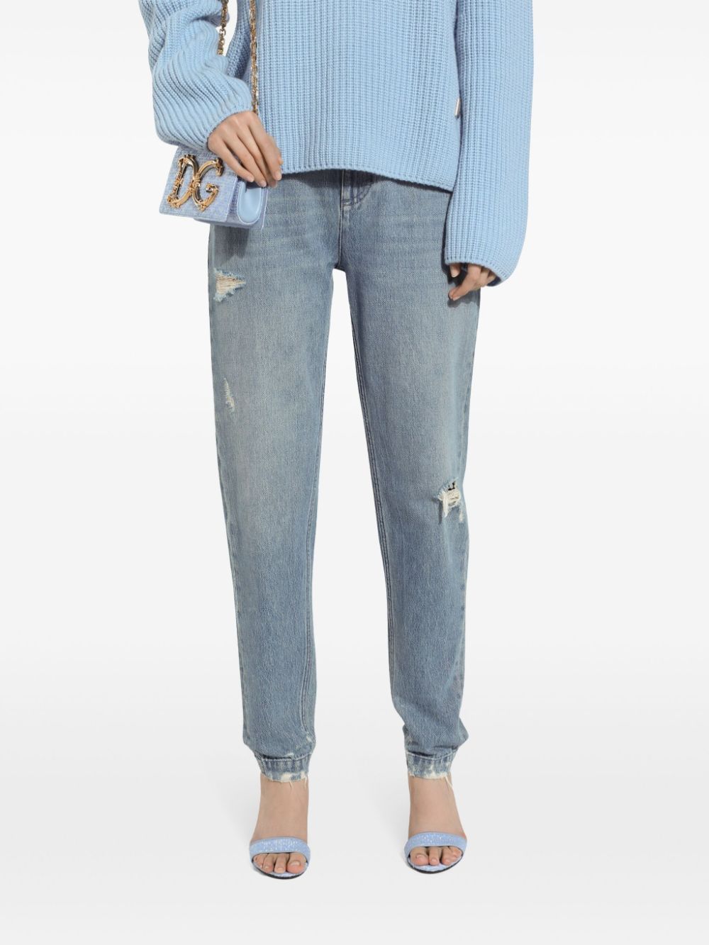 Dolce & Gabbana DENIM COTTON JEANS Size 27" / US 4 / IT 40 - 2 Thumbnail