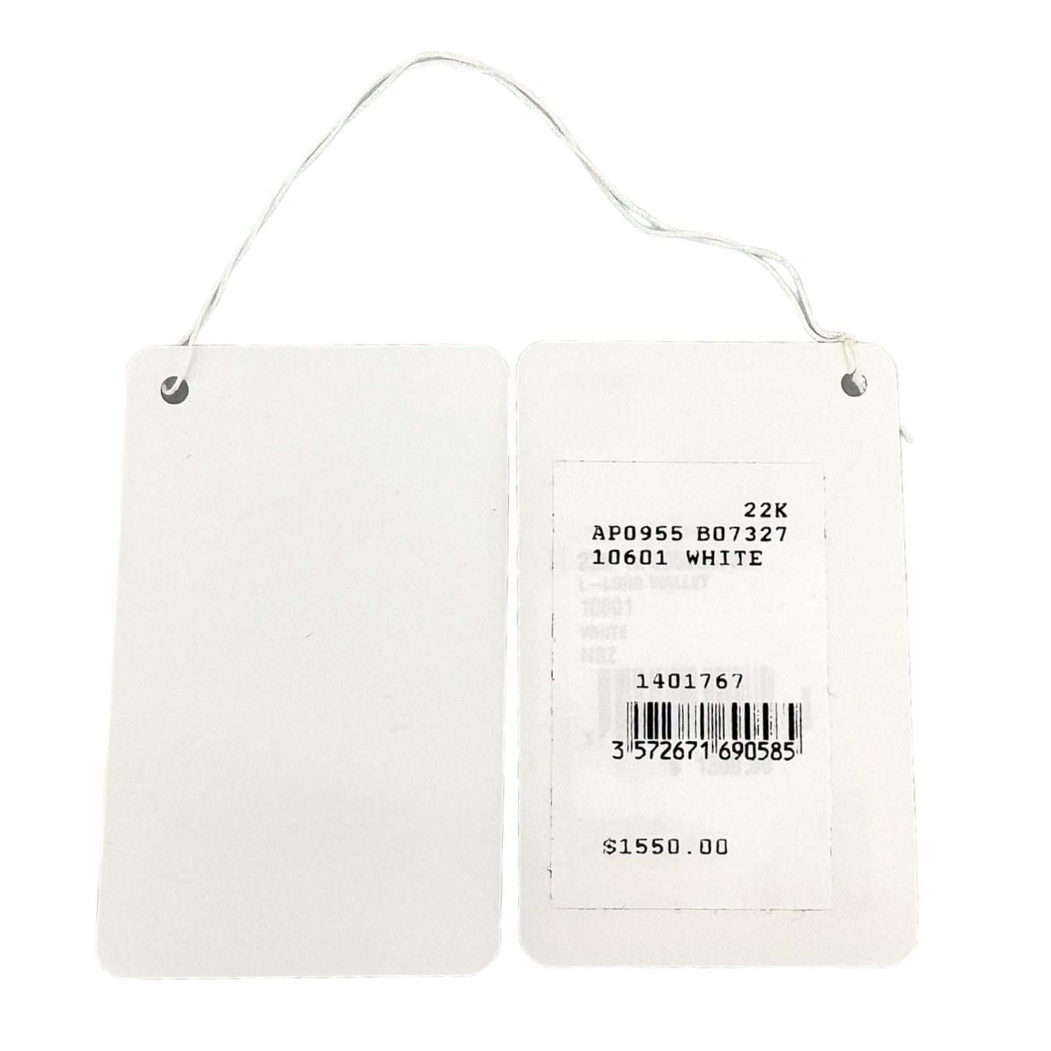 Chanel Quilted 19 Long Flap Wallet White Size ONE SIZE - 6 Thumbnail