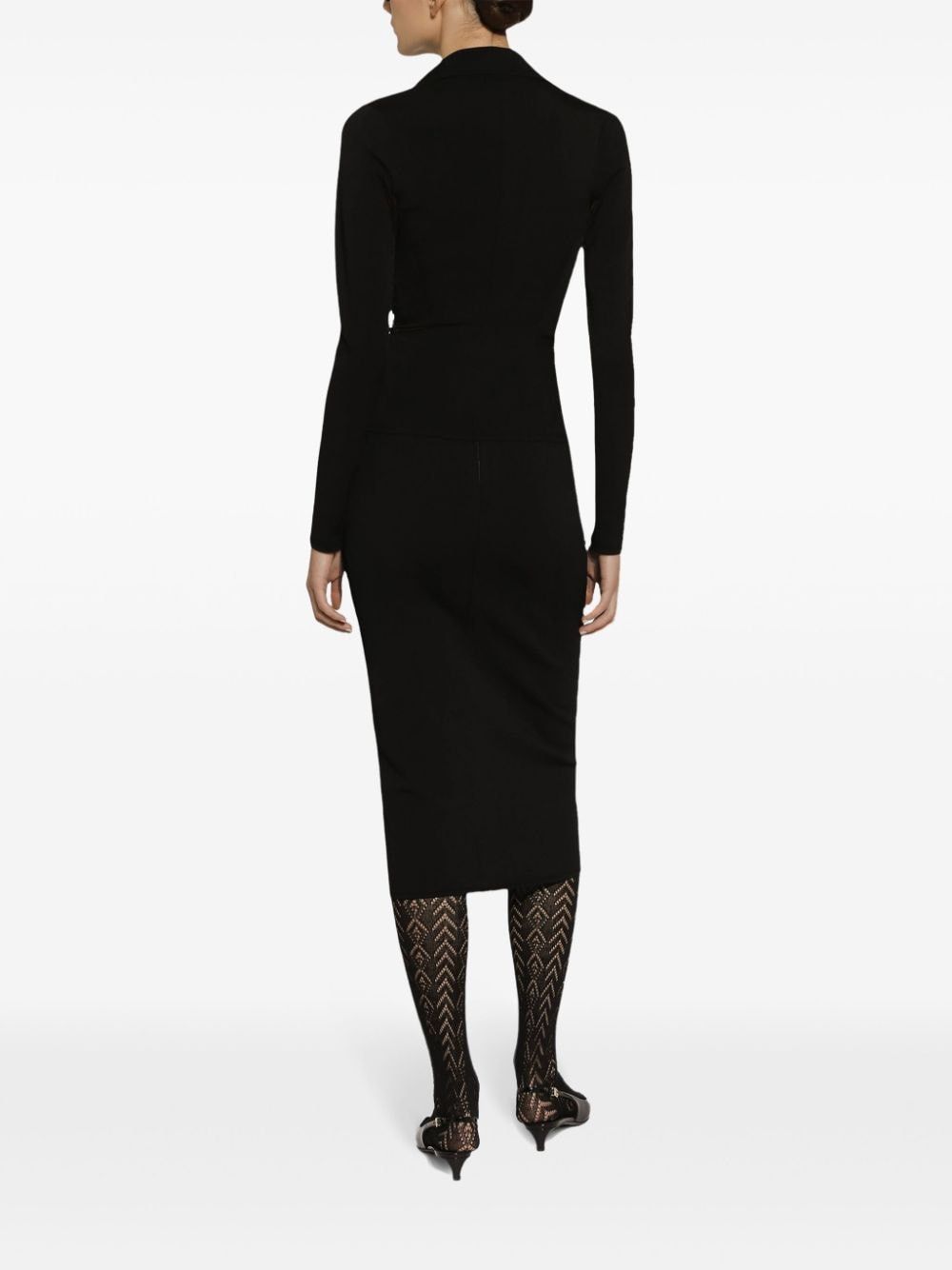 Dolce & Gabbana KNITTED MIDI SKIRT Size 27" / US 4 / IT 40 - 2 Thumbnail