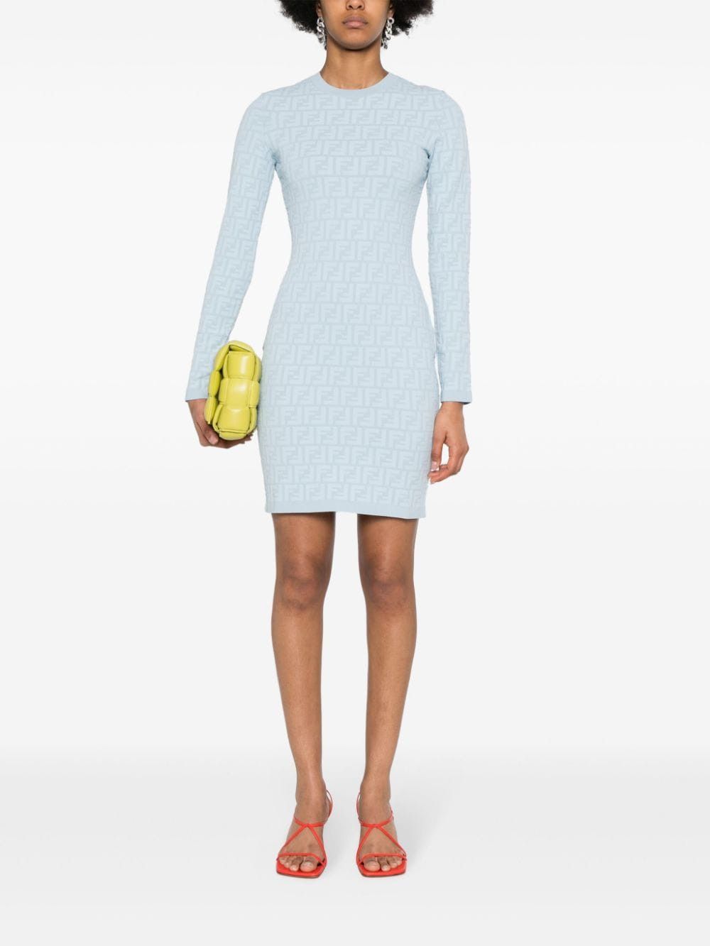 Fendi FF MINI DRESS Size S / US 4 / IT 40 - 3 Thumbnail