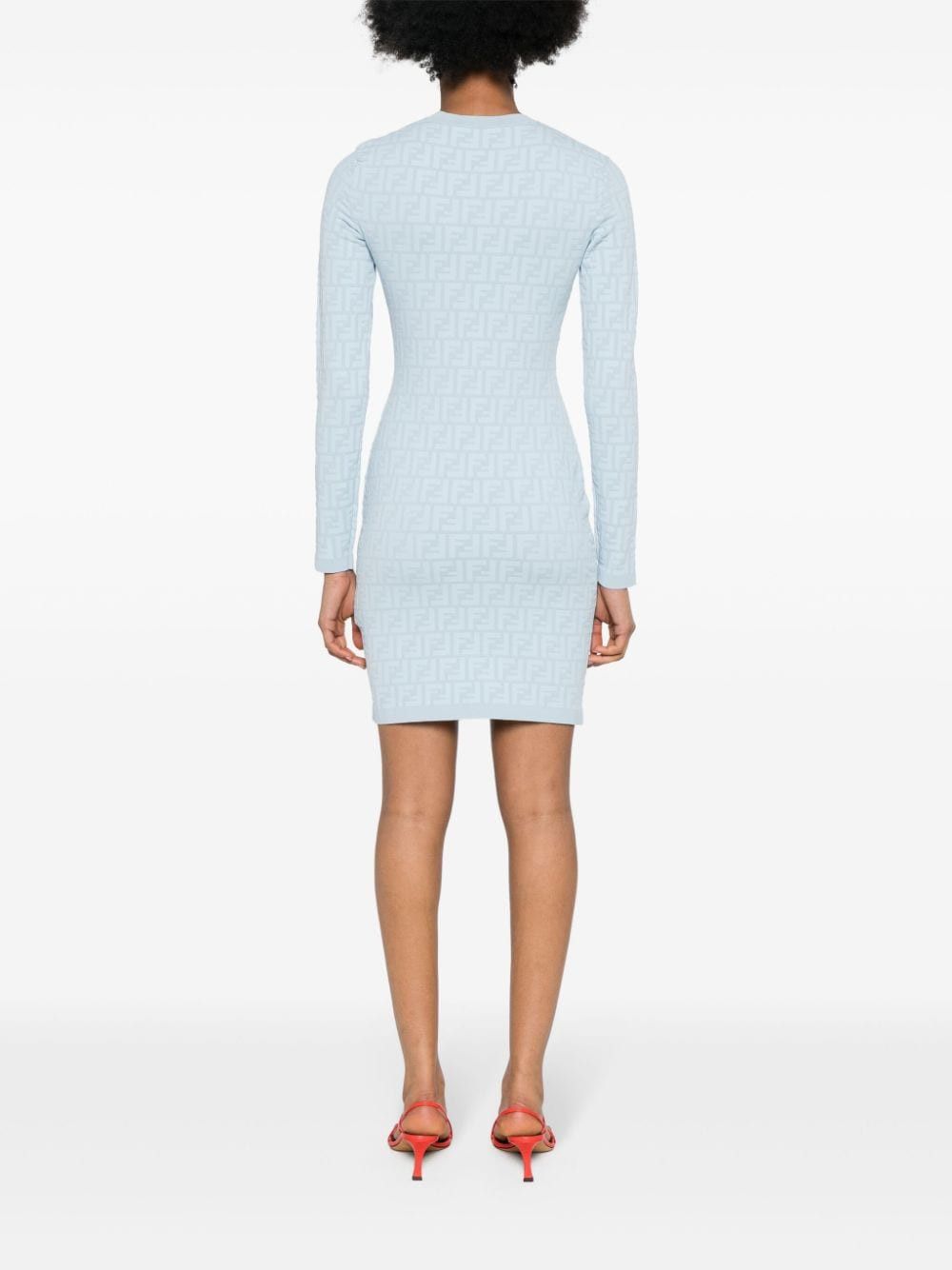 Fendi FF MINI DRESS Size S / US 4 / IT 40 - 4 Thumbnail