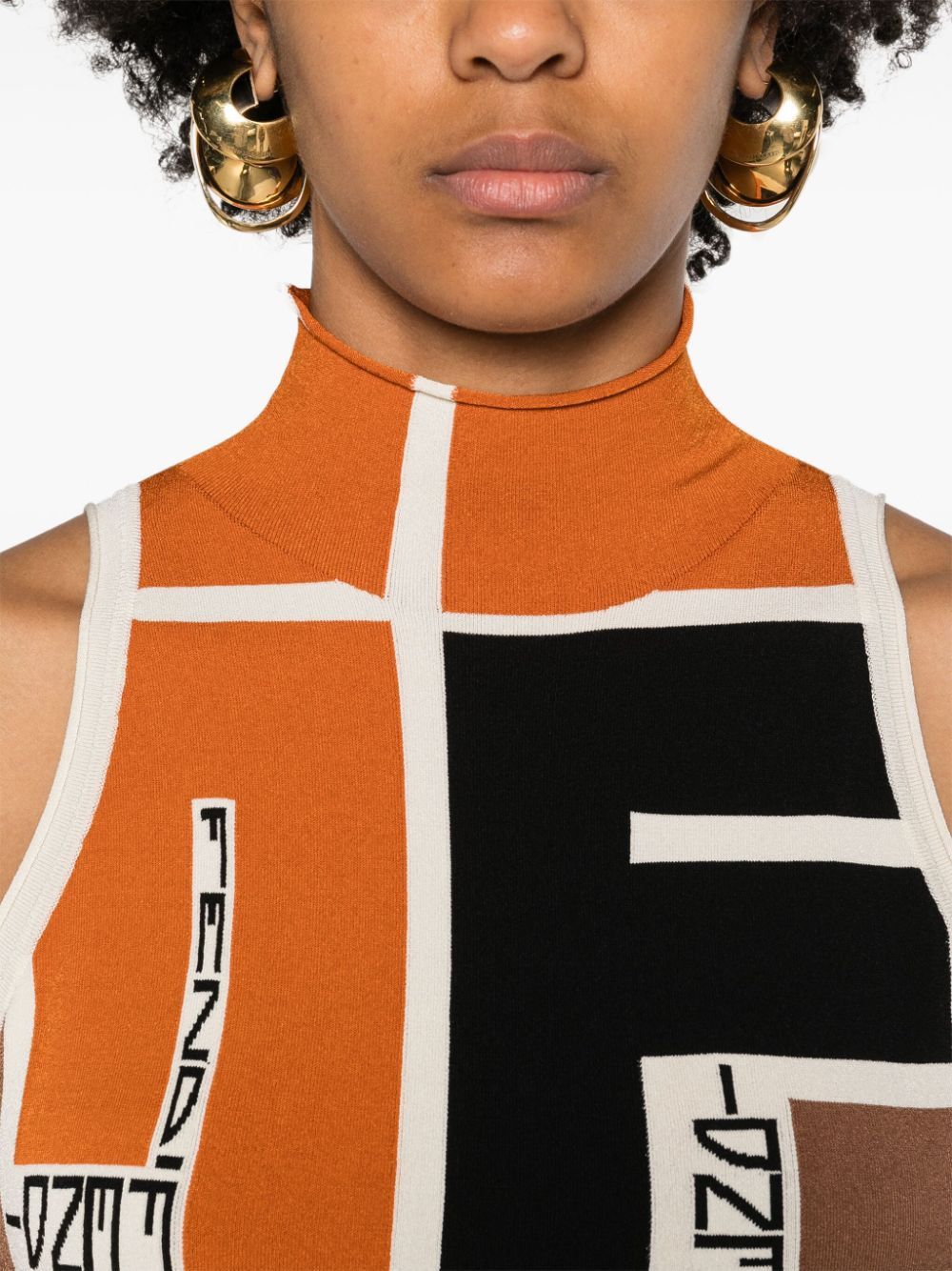 Fendi PRINTED SHORT DRESS Size S / US 4 / IT 40 - 4 Thumbnail