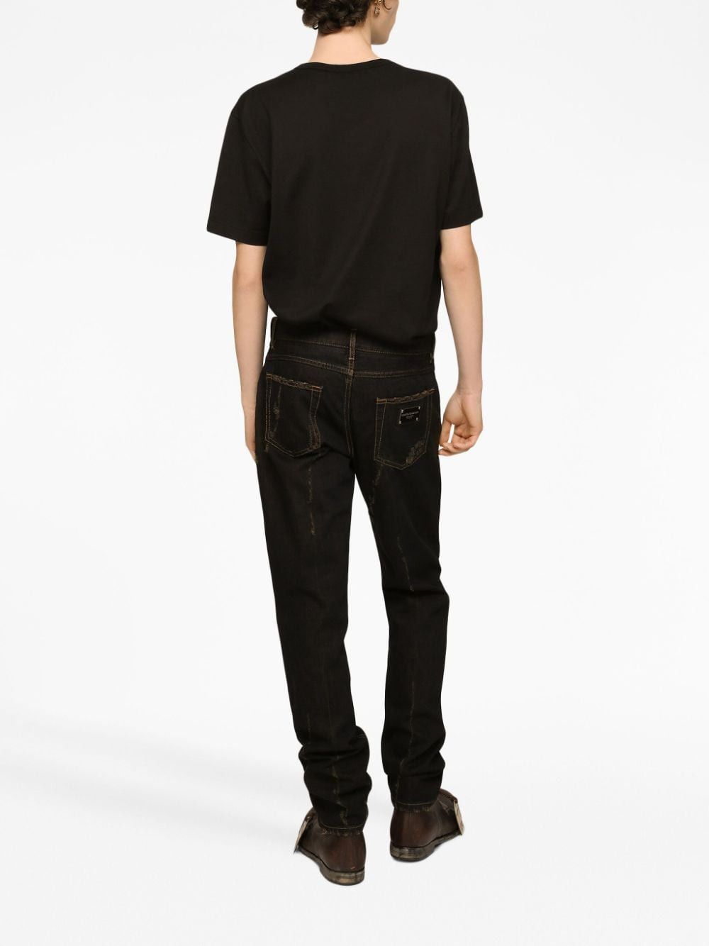 Dolce & Gabbana LOGO COTTON T-SHIRT Size US S / EU 44-46 / 1 - 3 Thumbnail