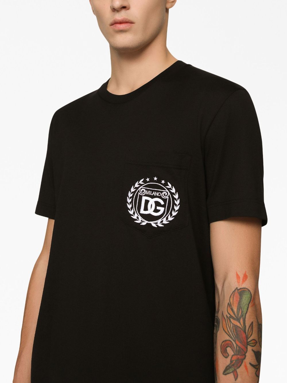 Dolce & Gabbana LOGO COTTON T-SHIRT Size US S / EU 44-46 / 1 - 2 Thumbnail