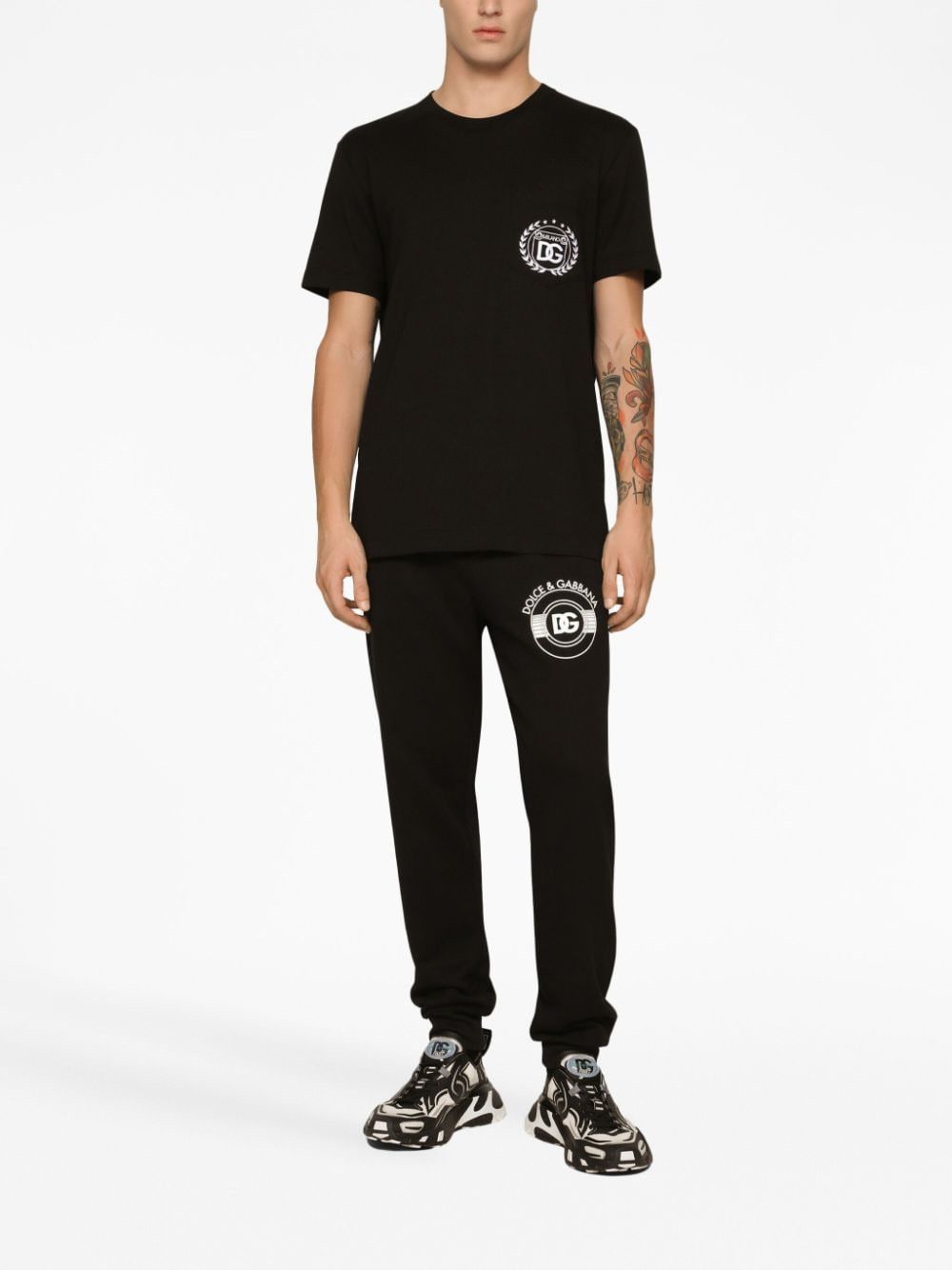 Dolce & Gabbana LOGO COTTON T-SHIRT Size US S / EU 44-46 / 1 - 4 Thumbnail