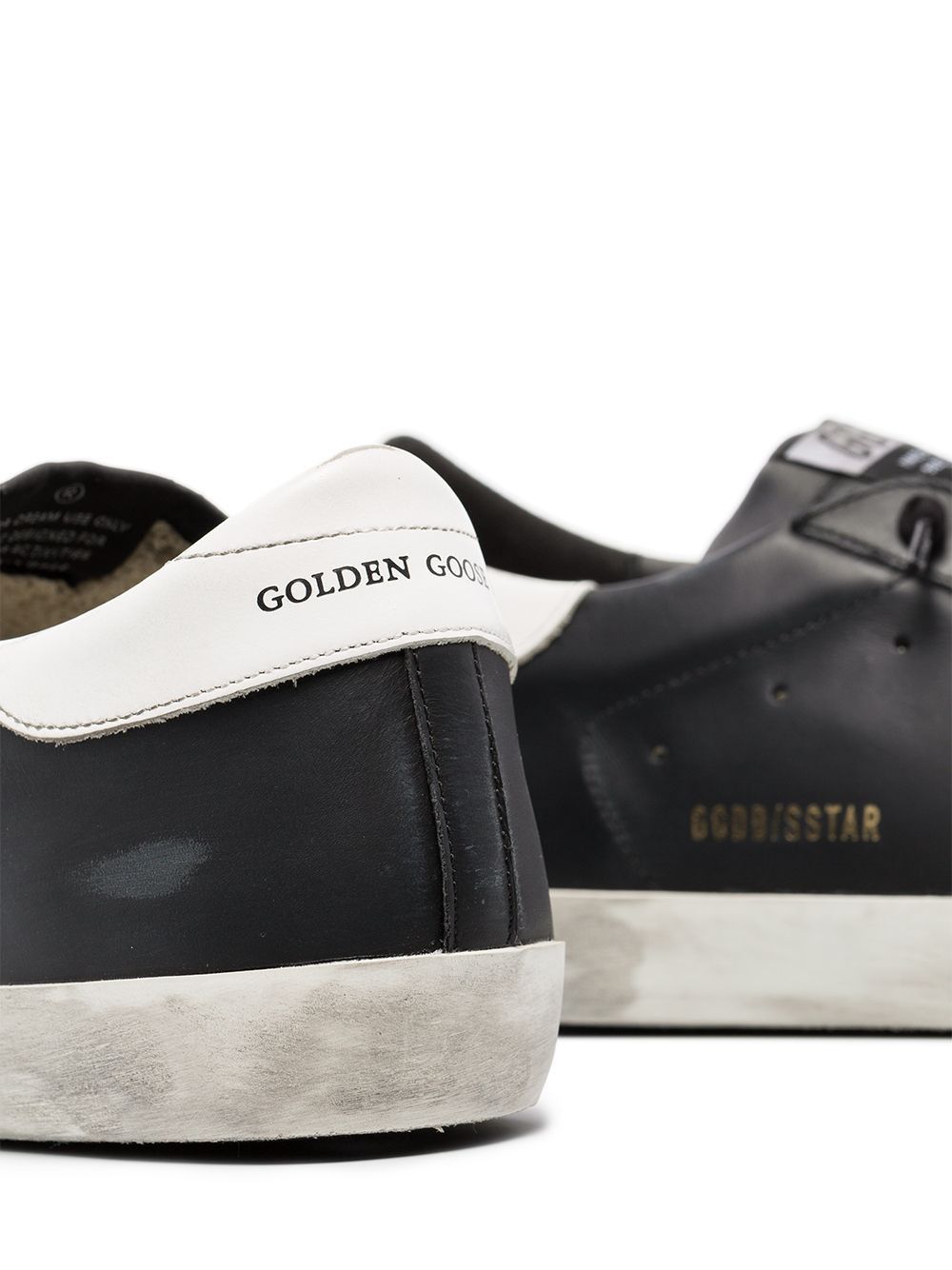 Golden Goose SUPER-STAR LEATHER SNEAKERS Size US 7 / EU 40 - 3 Thumbnail
