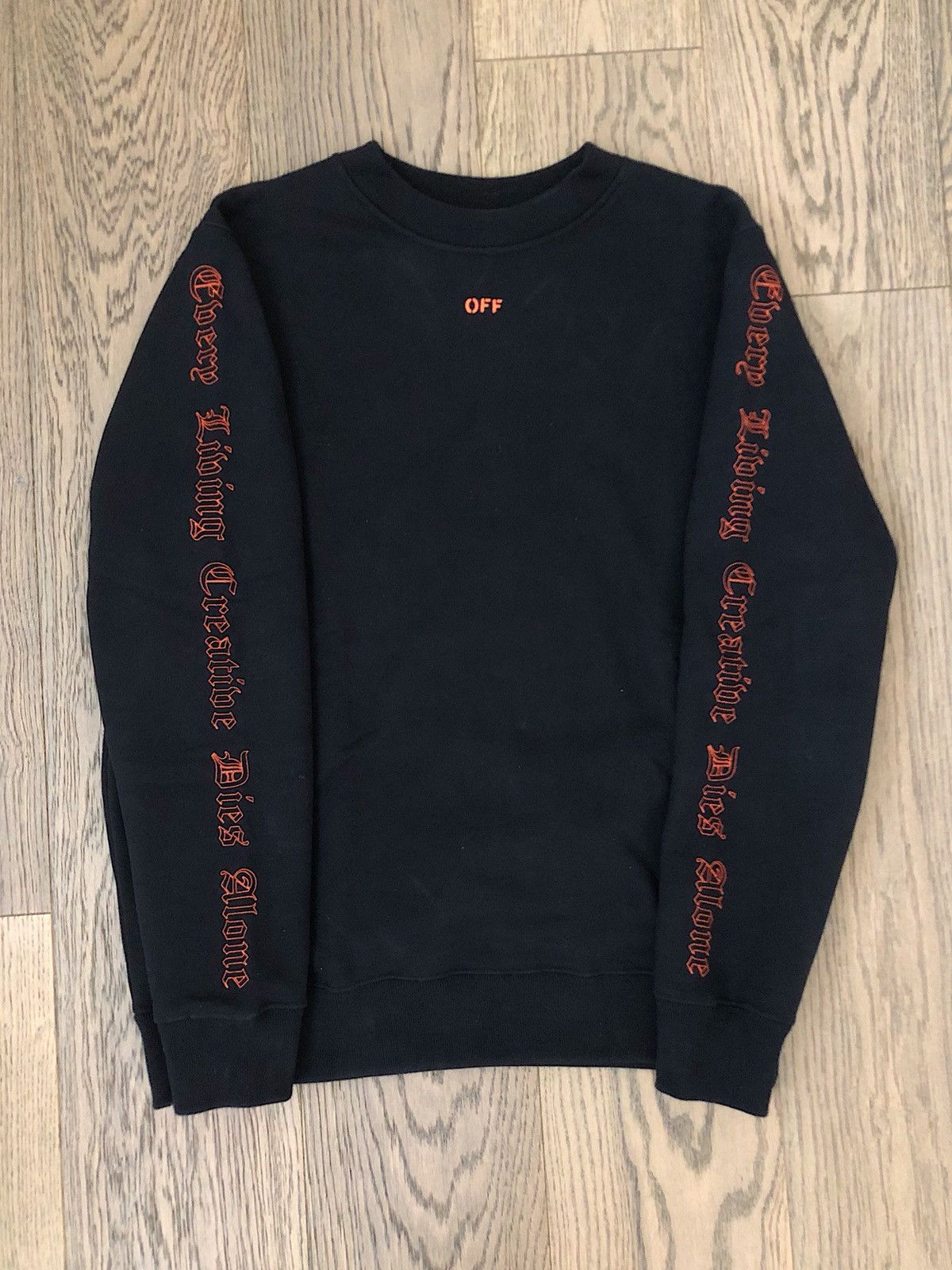 Off white vlone sweatshirt hotsell
