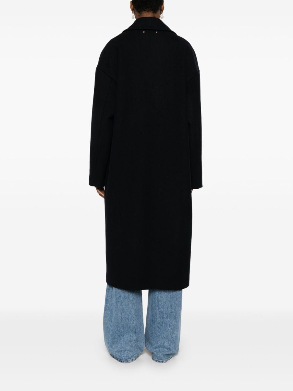Golden Goose GOLDEN WOOL BLEND SINGLE-BREASTED COAT Size S / US 4 / IT 40 - 3 Thumbnail