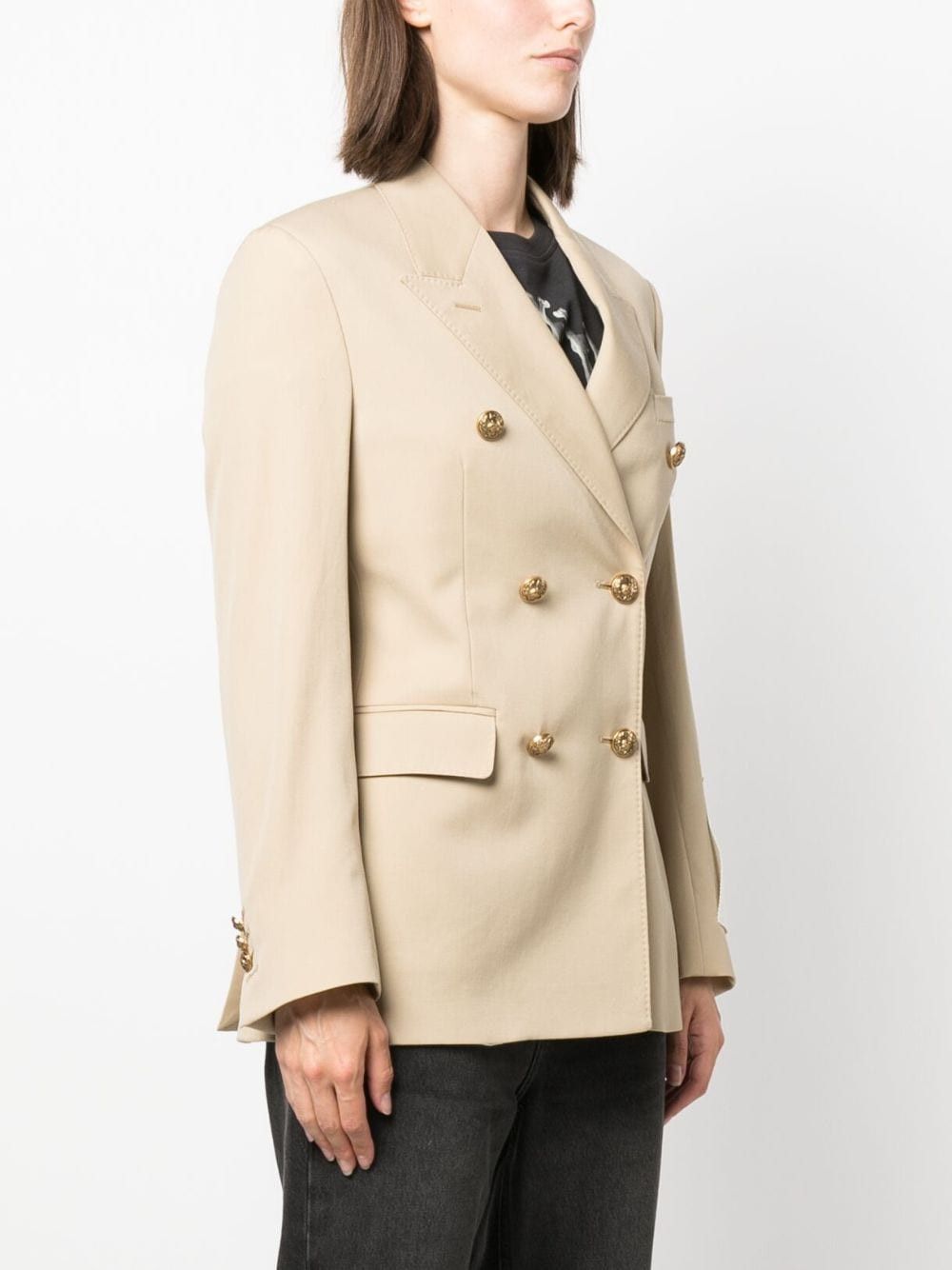 Golden Goose GOLDEN DOUBLE-BREASTED BALZER JACKET Size S / US 4 / IT 40 - 3 Thumbnail