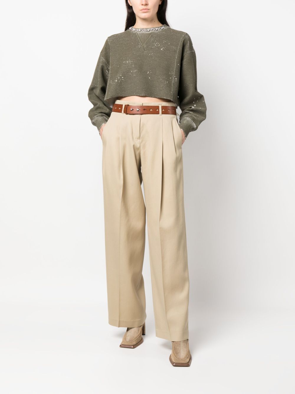 Golden Goose GOLDEN WOOL TROUSERS Size 27" / US 4 / IT 40 - 5 Thumbnail