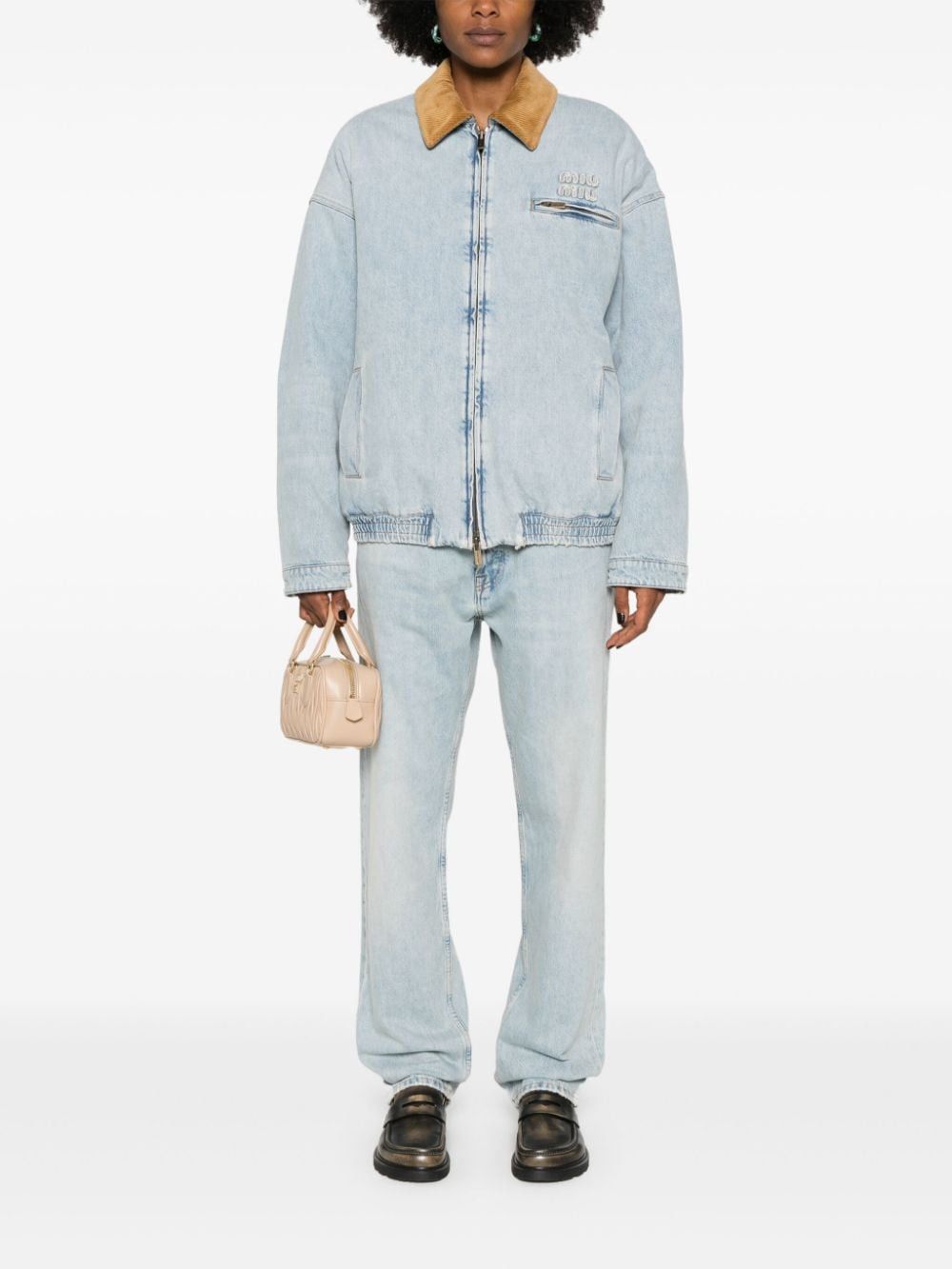 Miu Miu DENIM COTTON JEANS Size 26" / US 2 / IT 38 - 5 Thumbnail