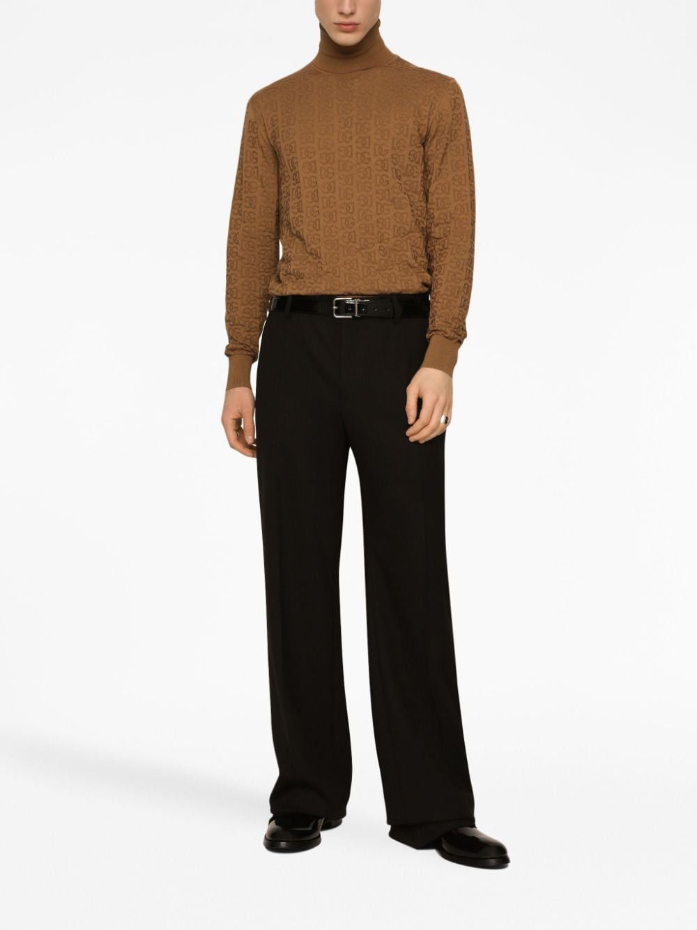 Dolce & Gabbana SILK TURTLE-NECK SWEATER Size US S / EU 44-46 / 1 - 3 Thumbnail