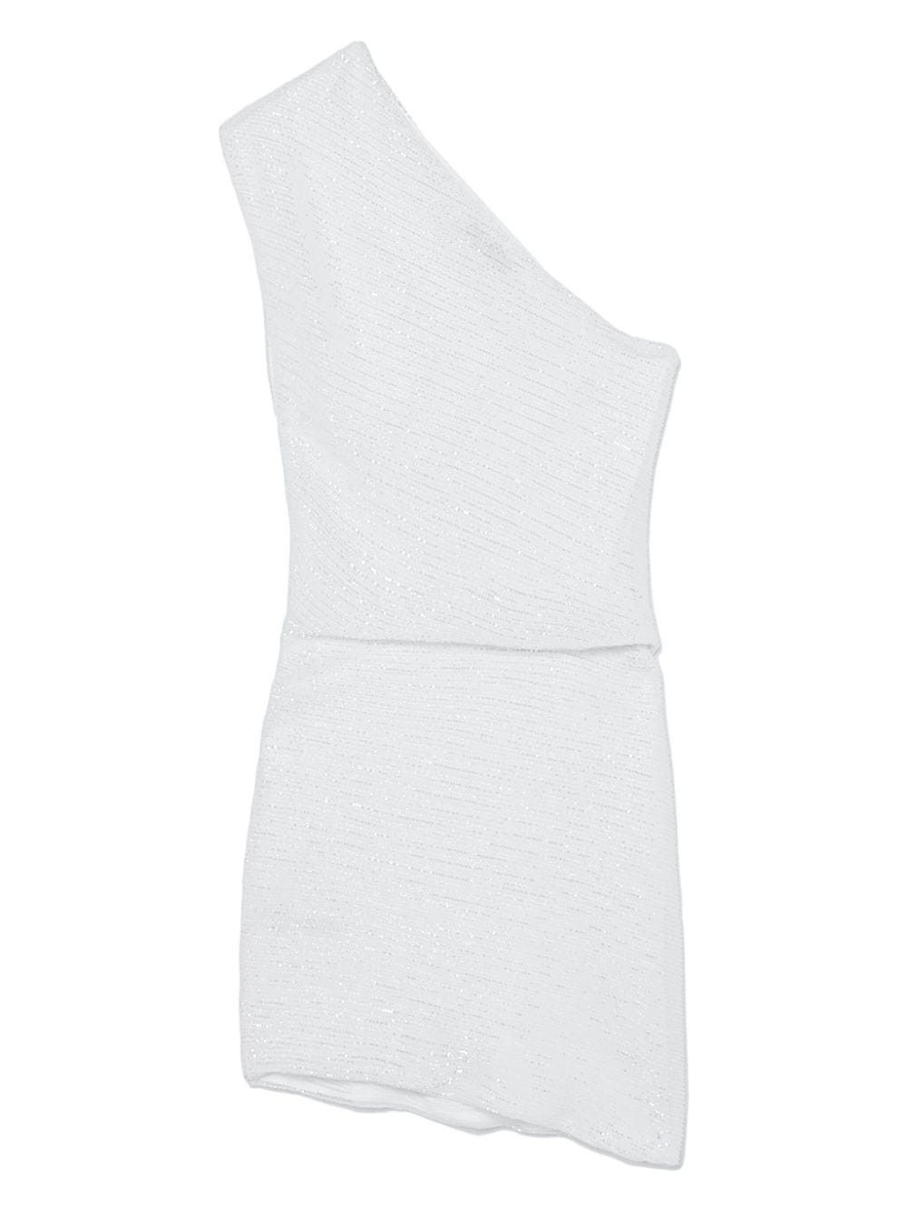 Iro HAIDI ONE SHOULDER MINI DRESS Size S / US 4 / IT 40 - 3 Thumbnail