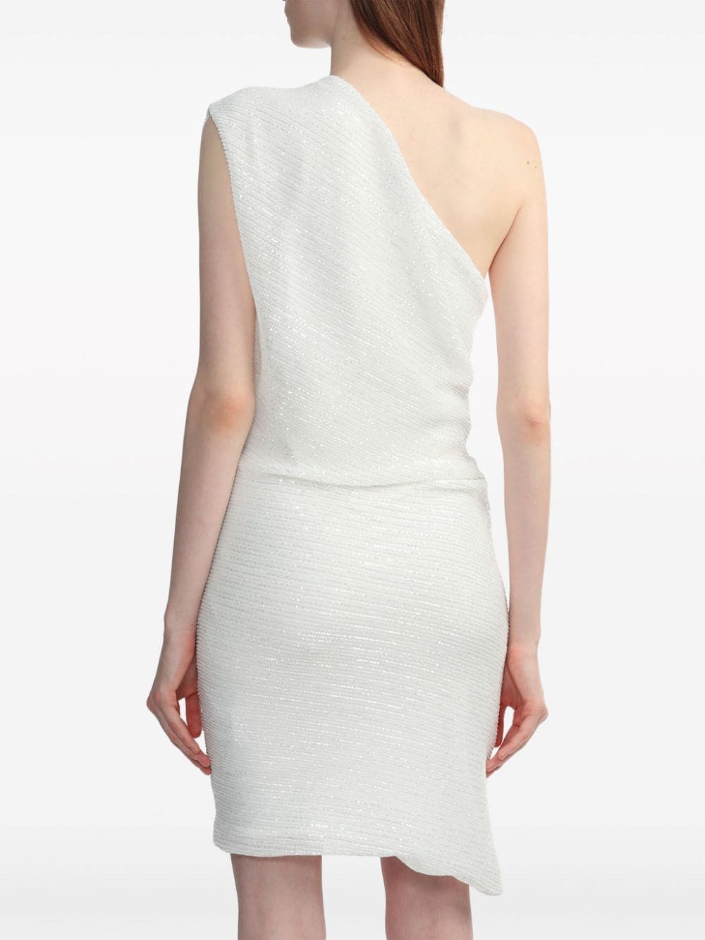 Iro HAIDI ONE SHOULDER MINI DRESS Size S / US 4 / IT 40 - 4 Thumbnail