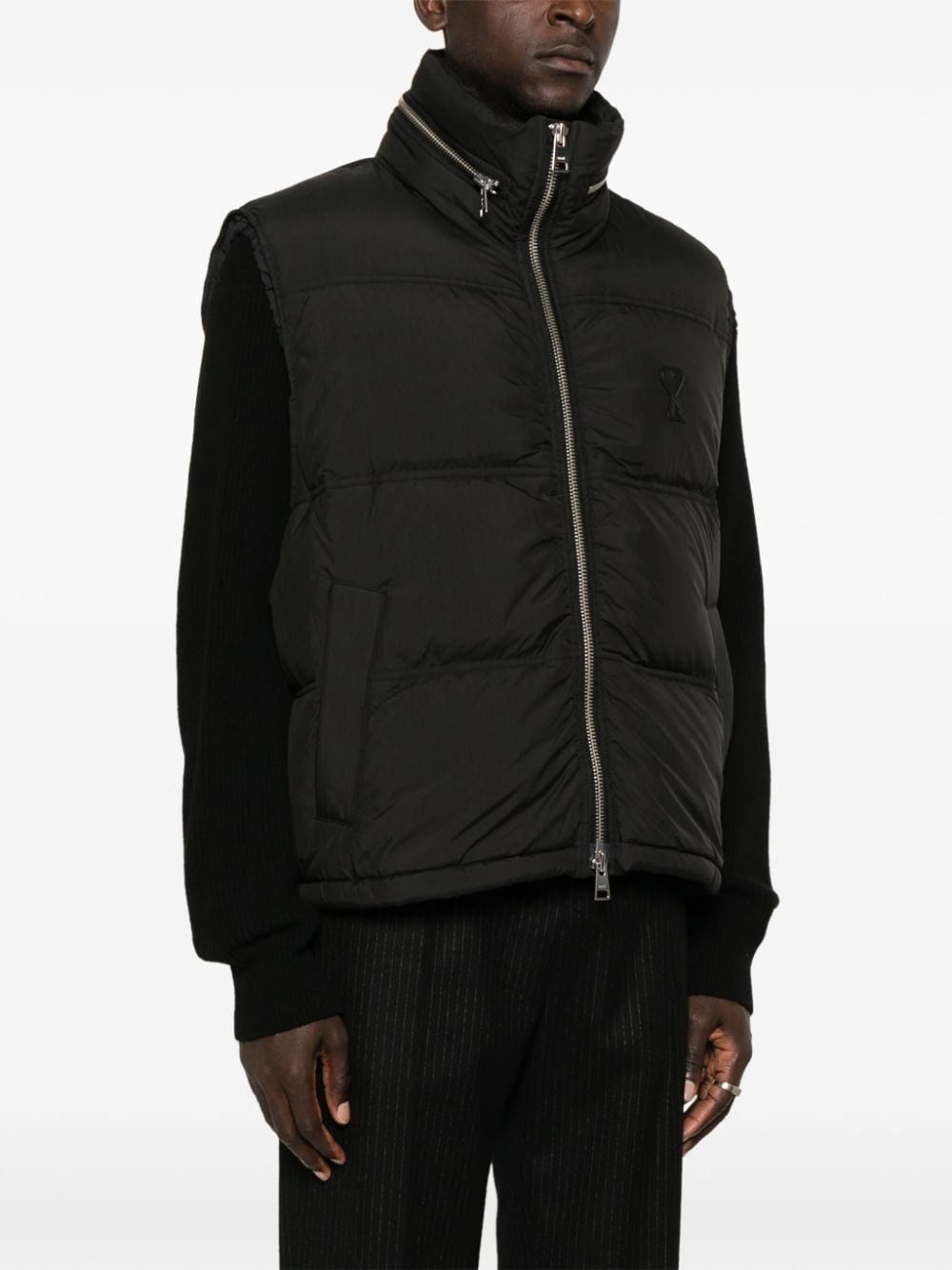 AMI AMI DE COEUR NYLON DOWN VEST Size US M / EU 48-50 / 2 - 3 Thumbnail