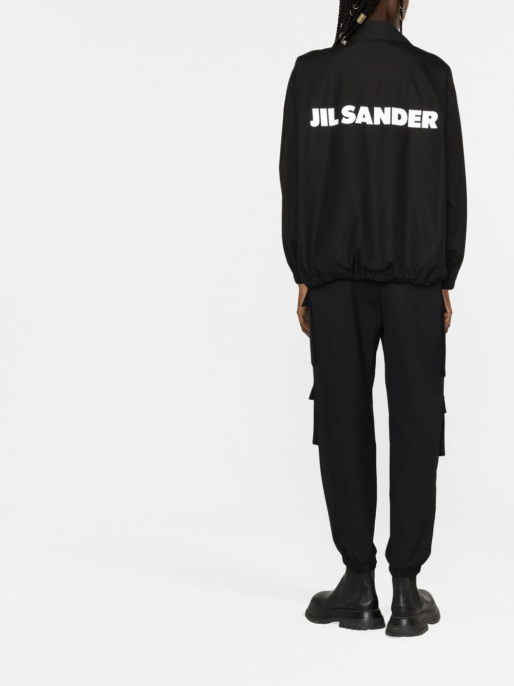 Jil Sander LOGO COTTON JACKET Size S / US 4 / IT 40 - 2 Thumbnail