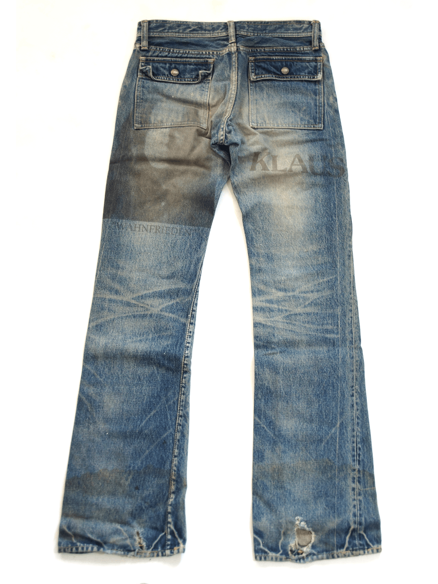 Undercover SS06 “T” Klaus Jeans | Grailed