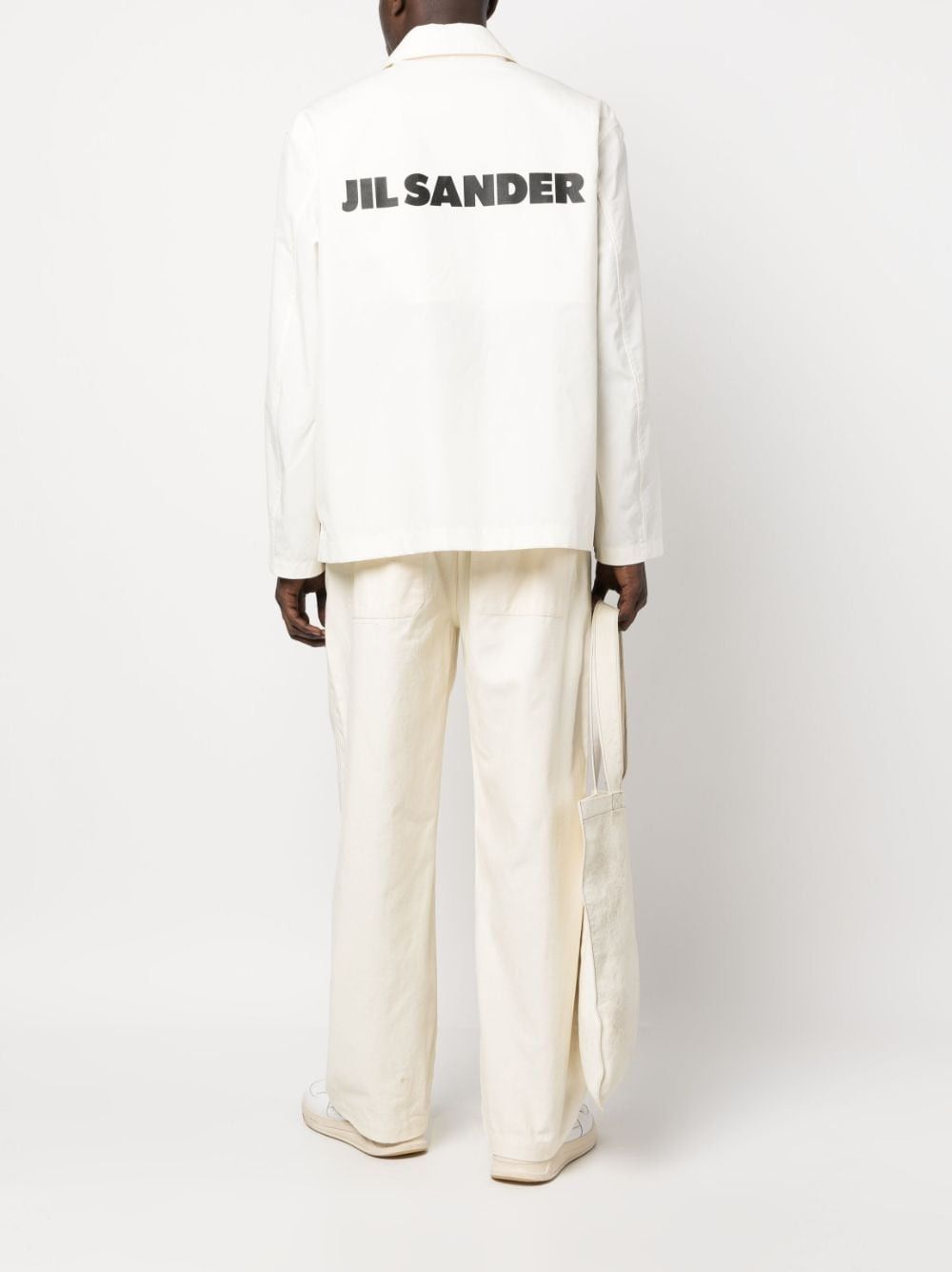 Jil Sander LOGO COTTON JACKET Size US S / EU 44-46 / 1 - 5 Thumbnail