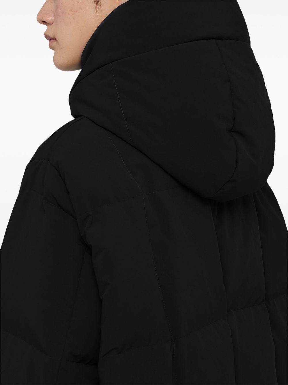 Jil Sander ZIPPED HOODED DOWN JACKET Size S / US 4 / IT 40 - 6 Thumbnail