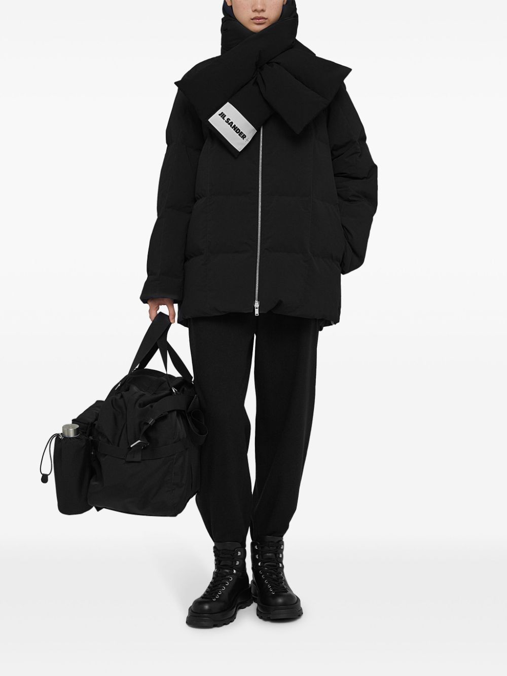 Jil Sander ZIPPED HOODED DOWN JACKET Size S / US 4 / IT 40 - 5 Thumbnail