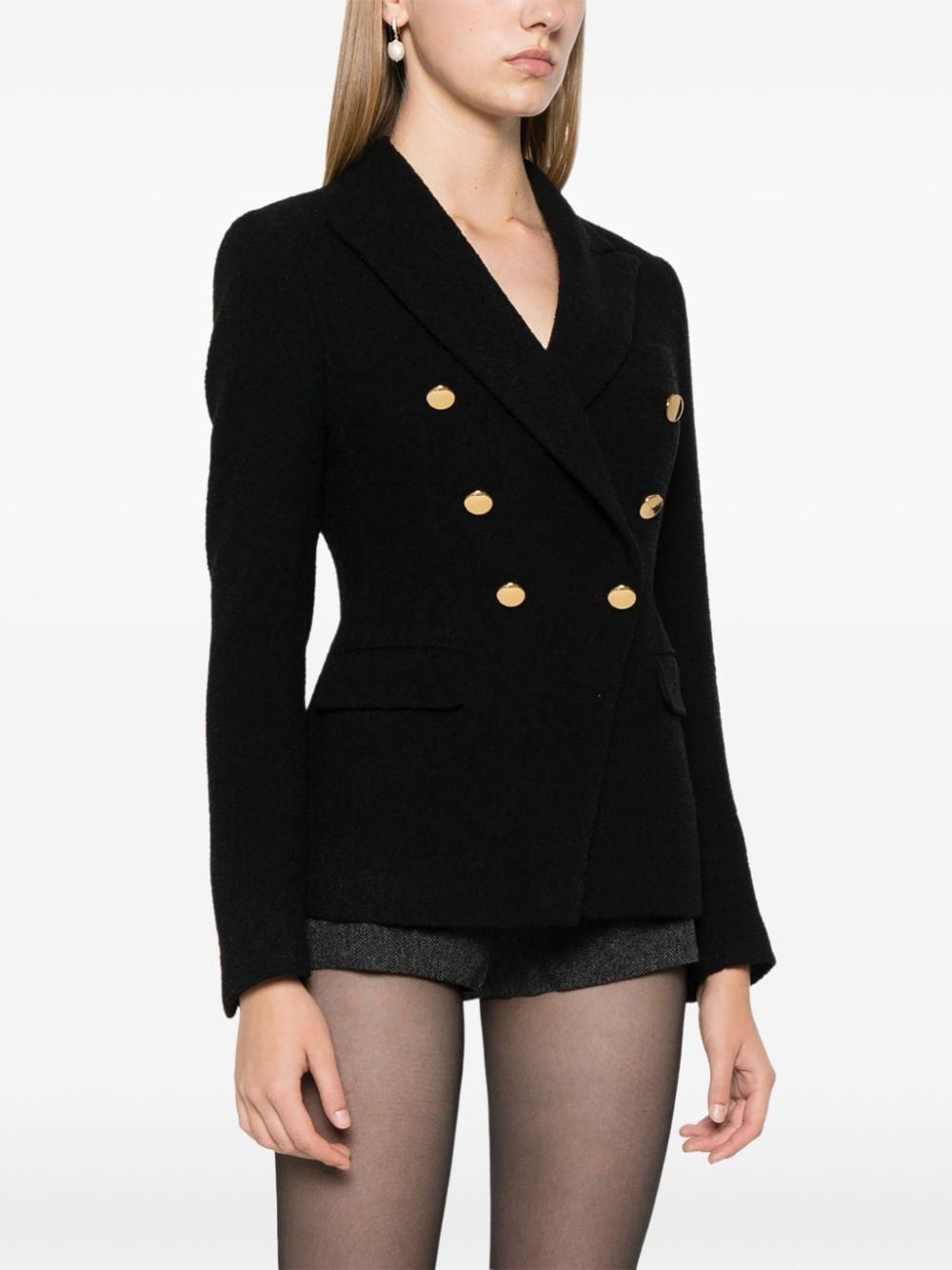 Tagliatore ALICYA WOOL DOUBLE-BREASTED JACKET Size S / US 4 / IT 40 - 2 Thumbnail