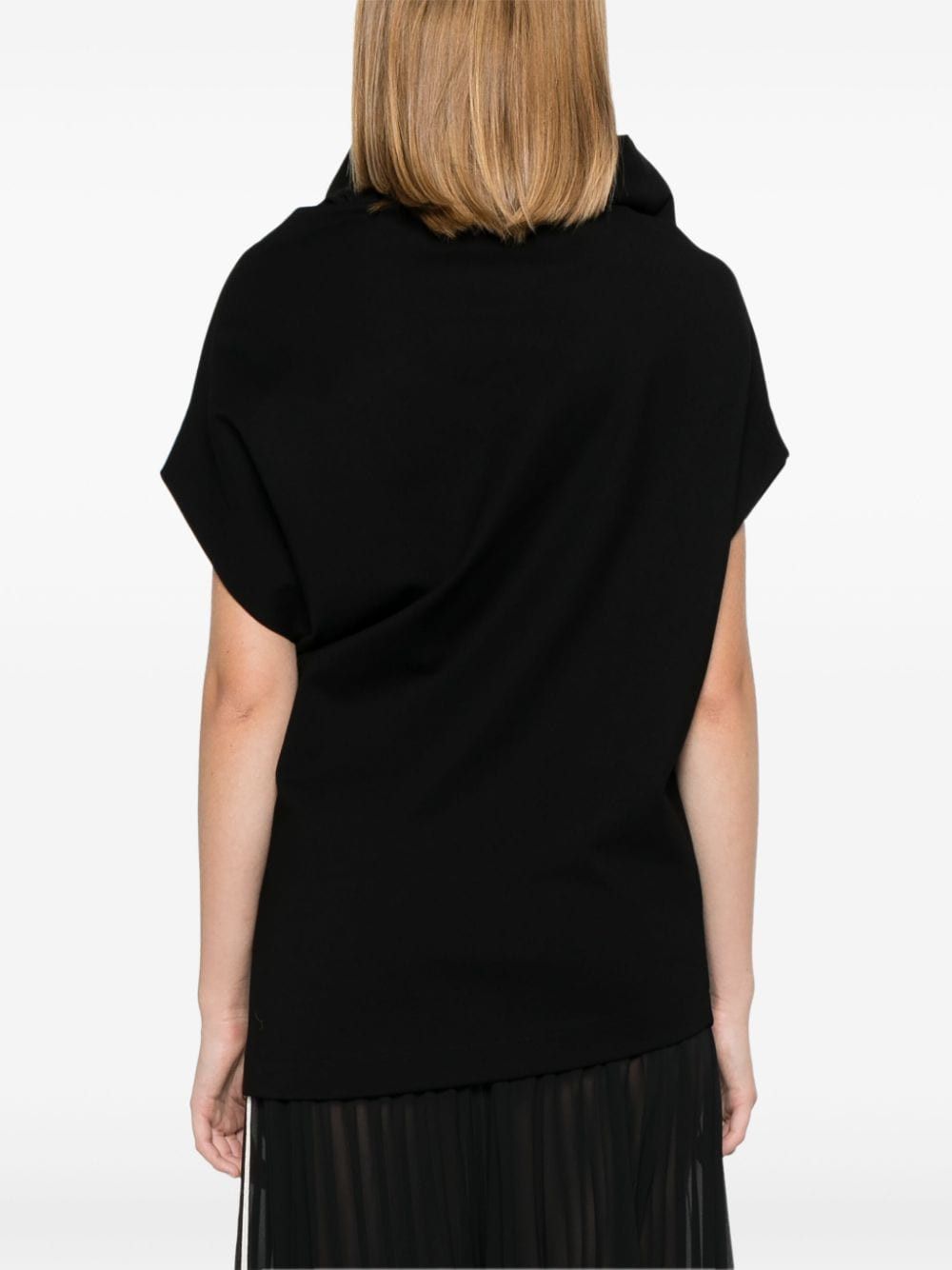 Fabiana Filippi DRAPED TOP Size S / US 4 / IT 40 - 3 Thumbnail