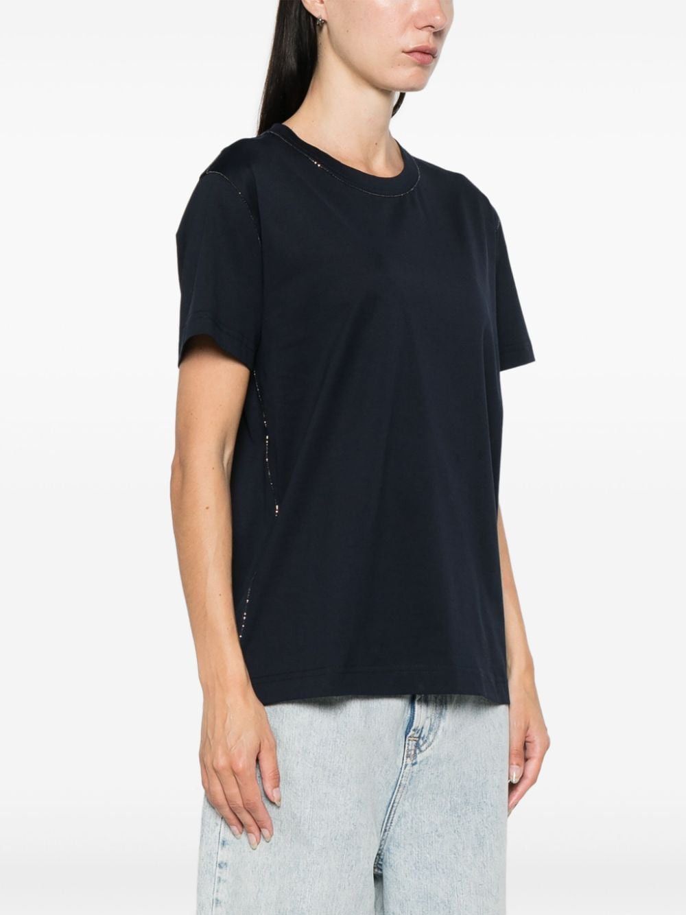 Fabiana Filippi COTTON T-SHIRT Size S / US 4 / IT 40 - 5 Thumbnail