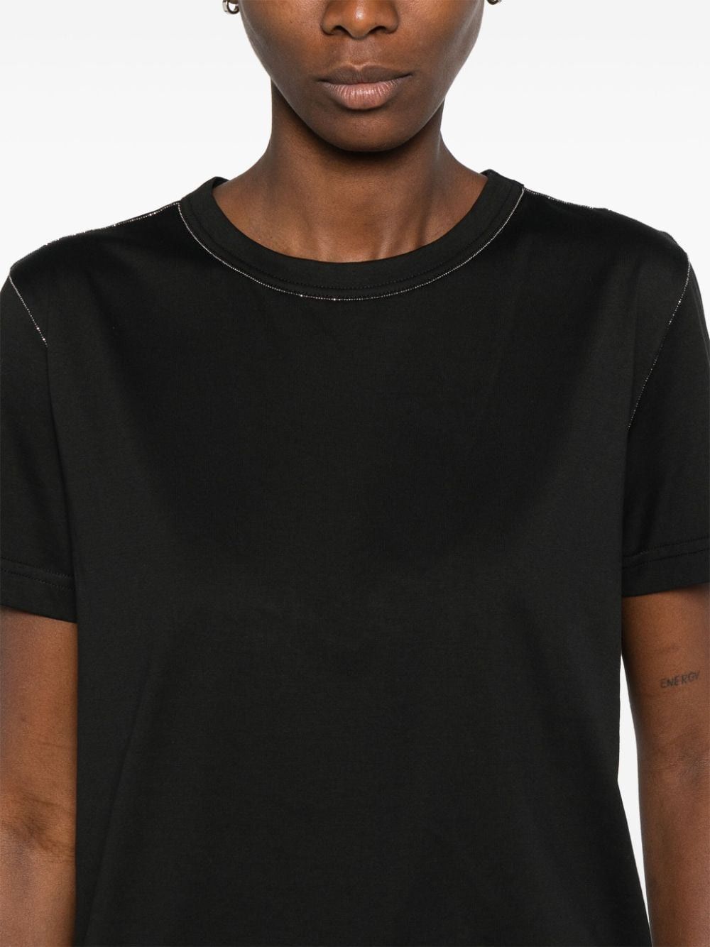 Fabiana Filippi COTTON T-SHIRT Size S / US 4 / IT 40 - 3 Thumbnail