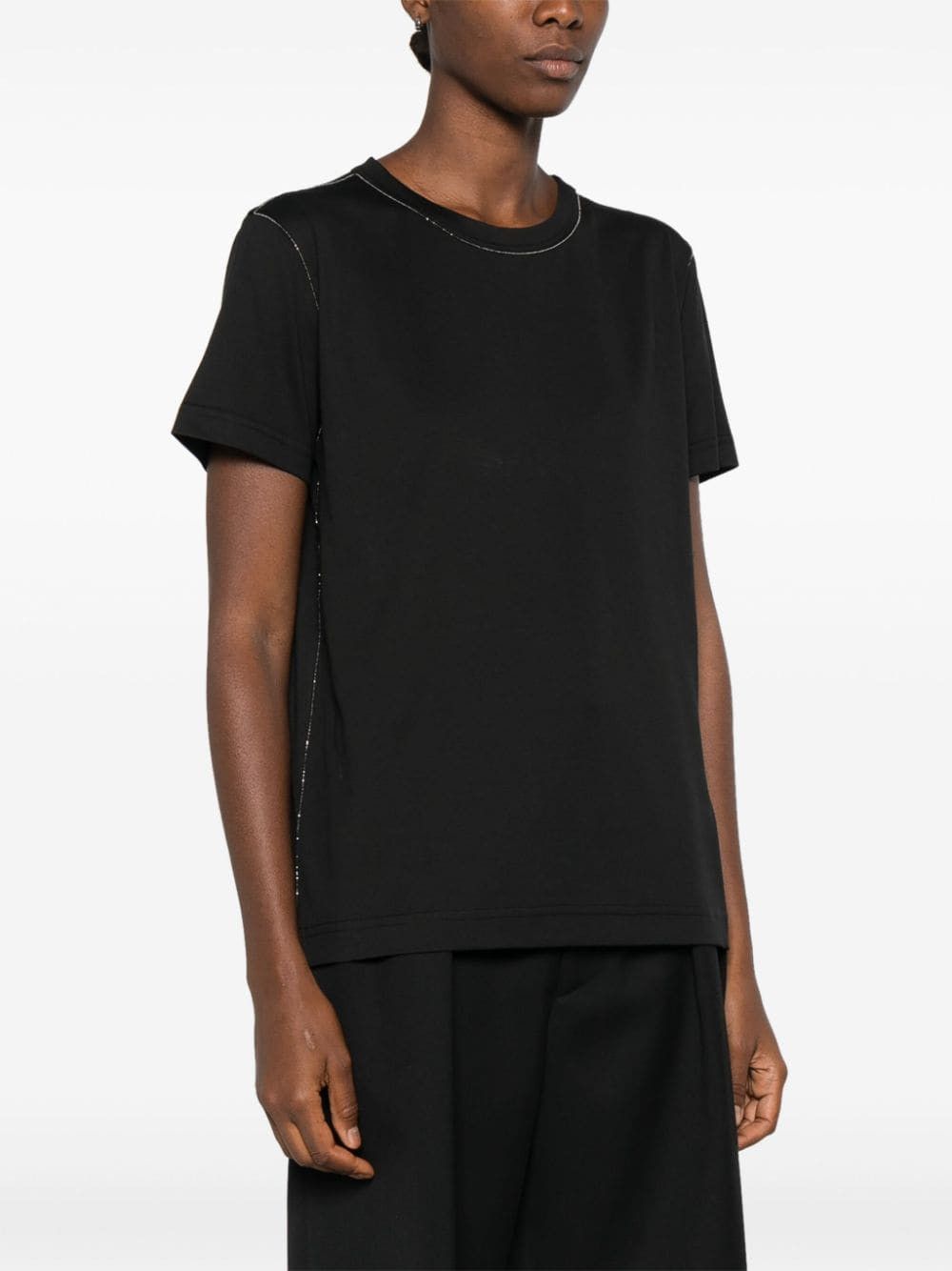 Fabiana Filippi COTTON T-SHIRT Size S / US 4 / IT 40 - 5 Thumbnail