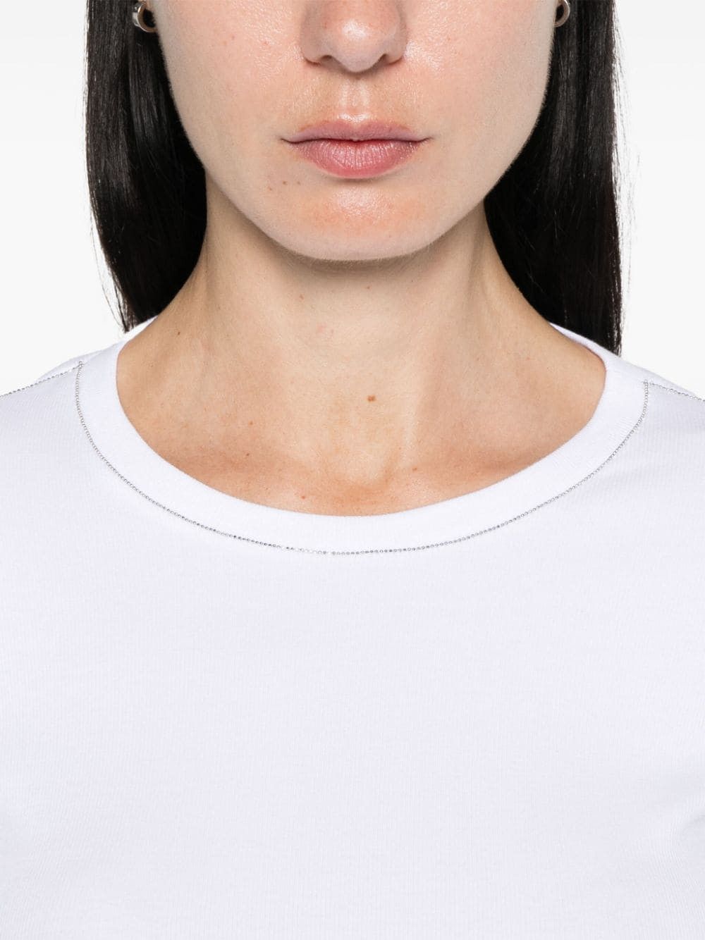Fabiana Filippi COTTON T-SHIRT Size S / US 4 / IT 40 - 4 Thumbnail