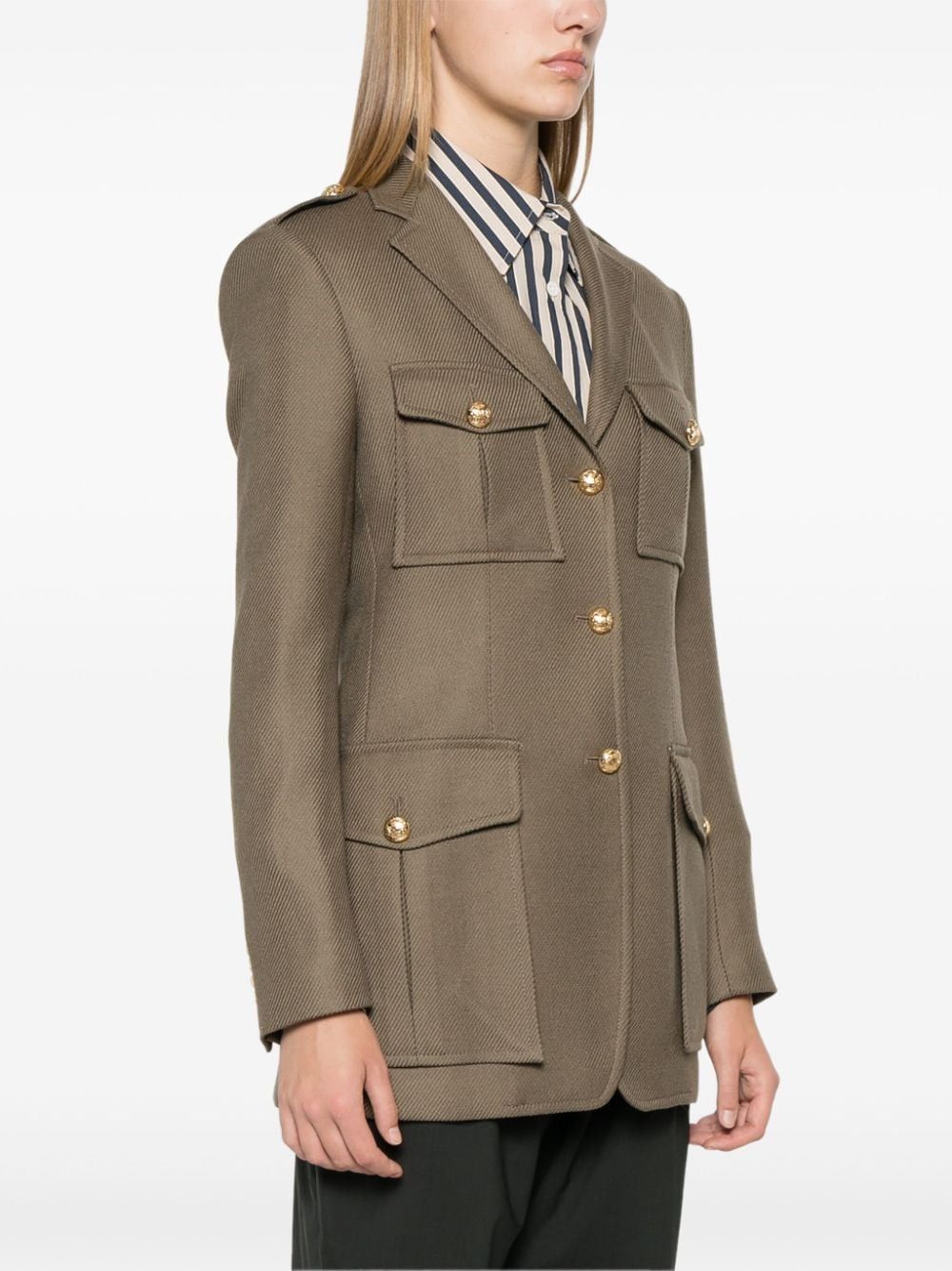 Tagliatore GIAMILA WOOL SINGLE-BREASTED JACKET Size S / US 4 / IT 40 - 3 Thumbnail