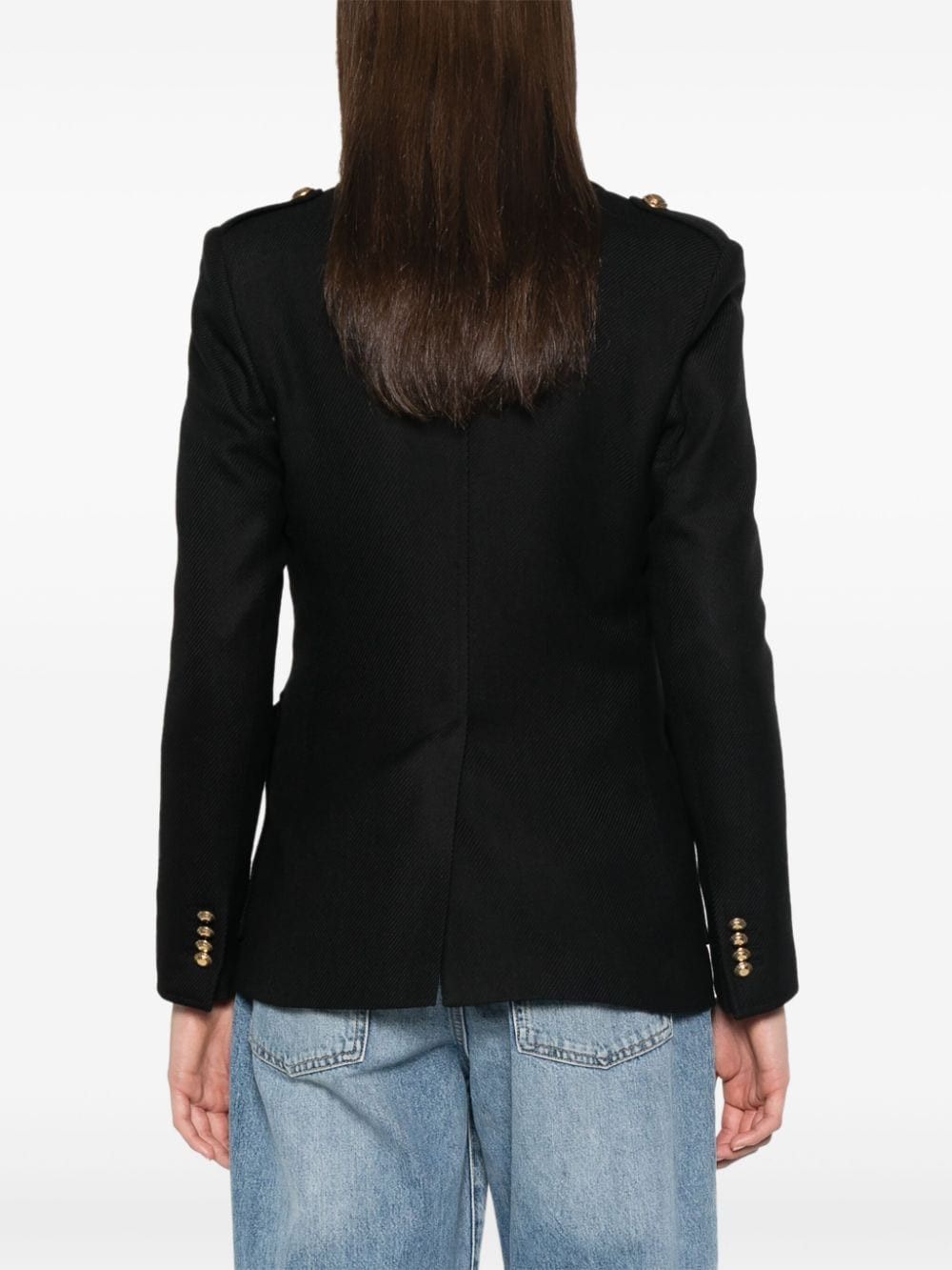 Tagliatore HEATHER WOOL DOUBLE-BREASTED JACKET Size S / US 4 / IT 40 - 2 Thumbnail