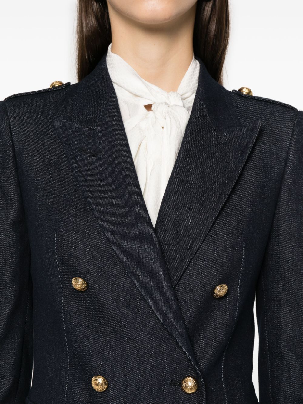 Tagliatore HEATHER WOOL DOUBLE-BREASTED JACKET Size S / US 4 / IT 40 - 4 Thumbnail