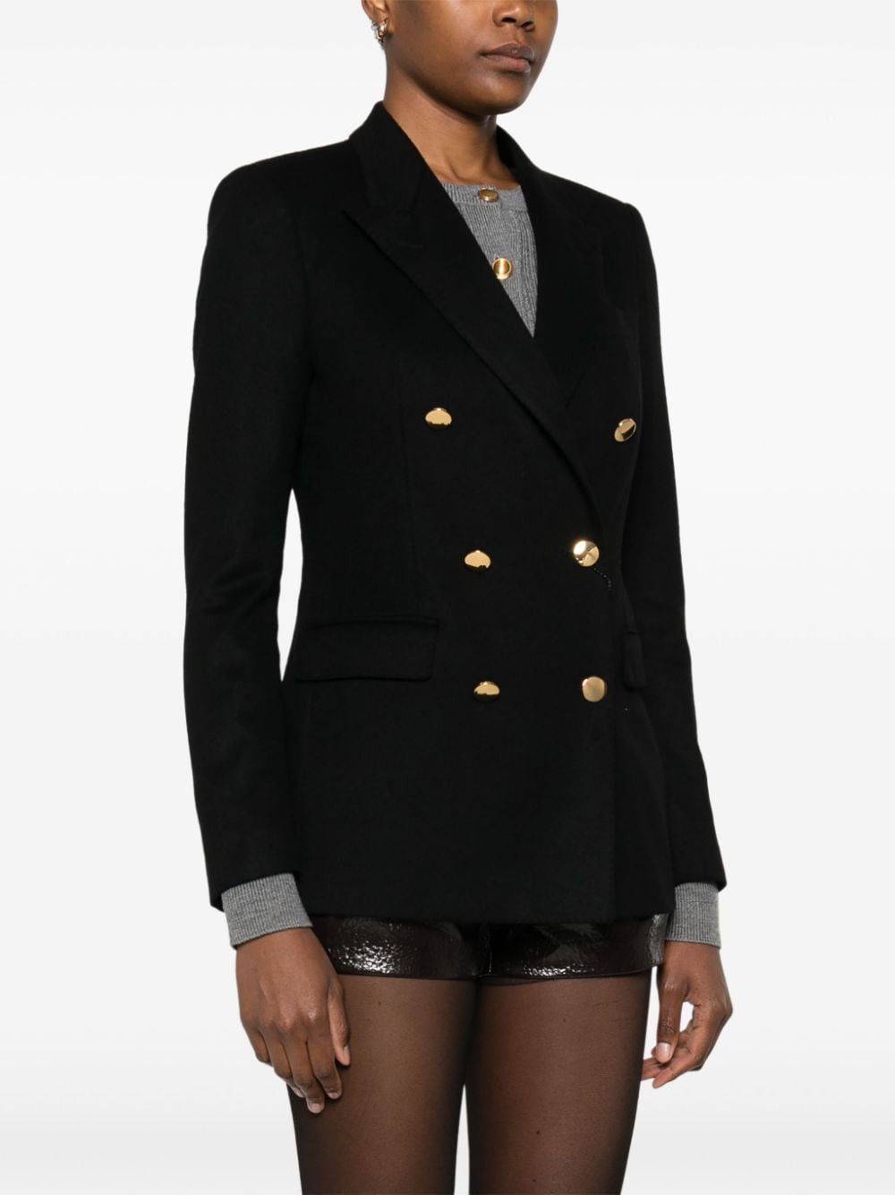 Tagliatore PARIGI WOOL DOUBLE-BREASTED JACKET Size S / US 4 / IT 40 - 4 Thumbnail