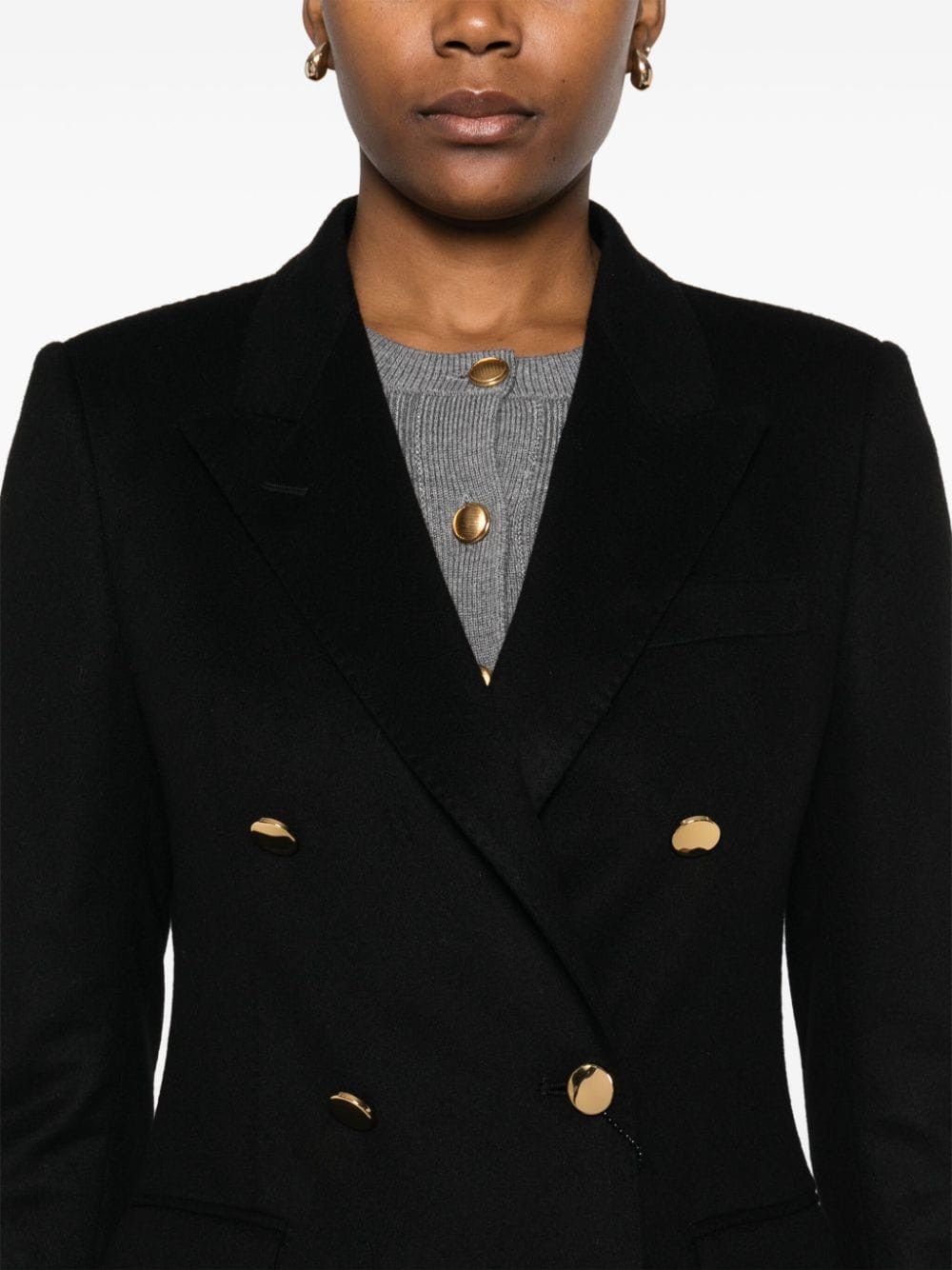 Tagliatore PARIGI WOOL DOUBLE-BREASTED JACKET Size S / US 4 / IT 40 - 3 Thumbnail