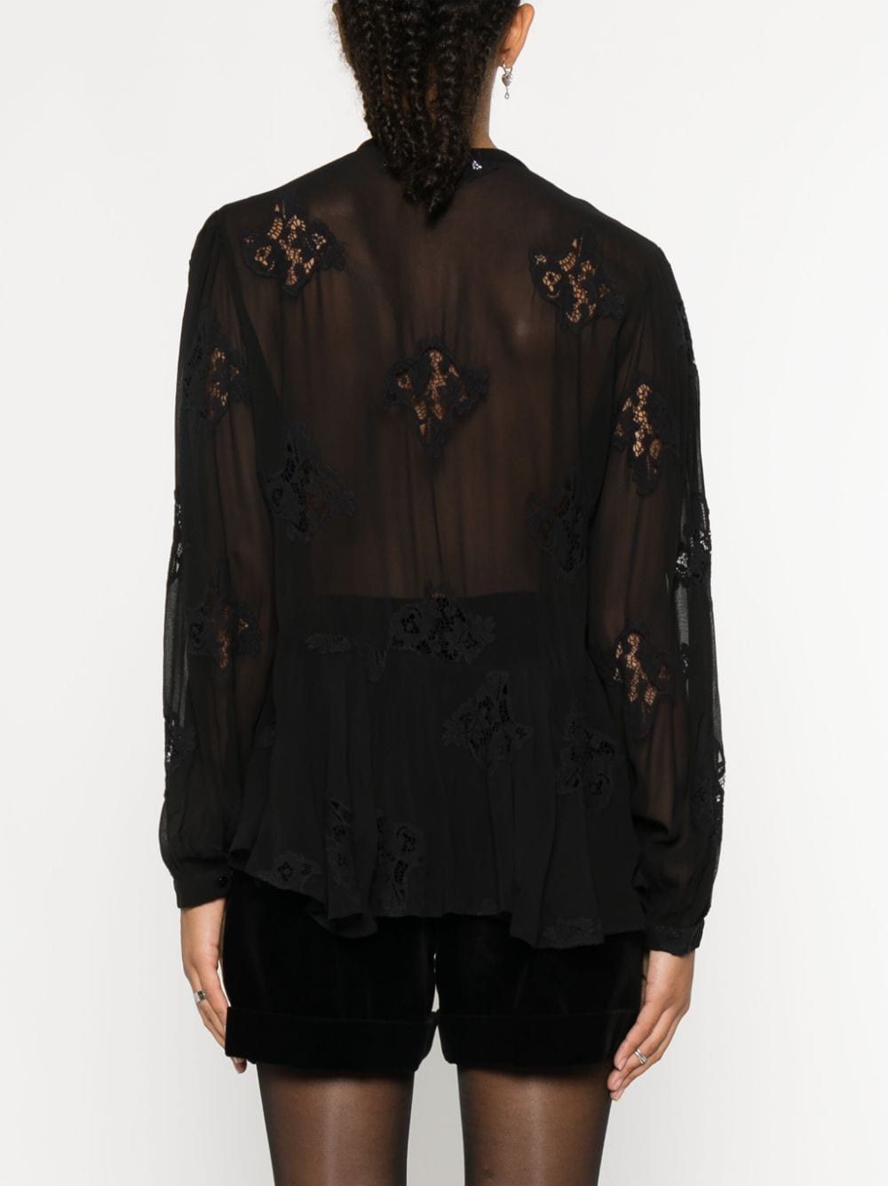 Iro LALIA BLOUSE Size S / US 4 / IT 40 - 4 Thumbnail