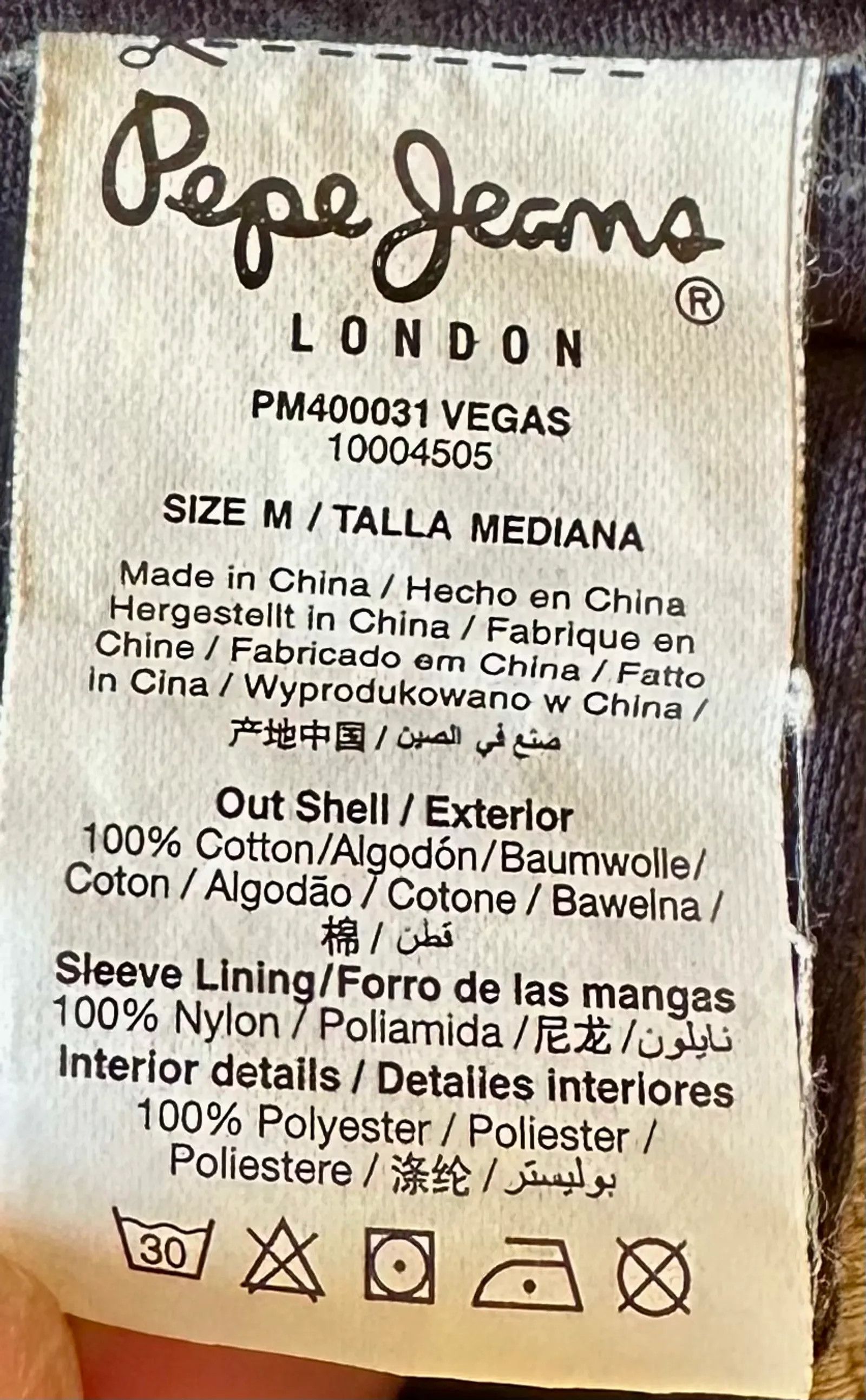 Pepe Jeans Pepe Jeans London Coat Size US M / EU 48-50 / 2 - 3 Thumbnail