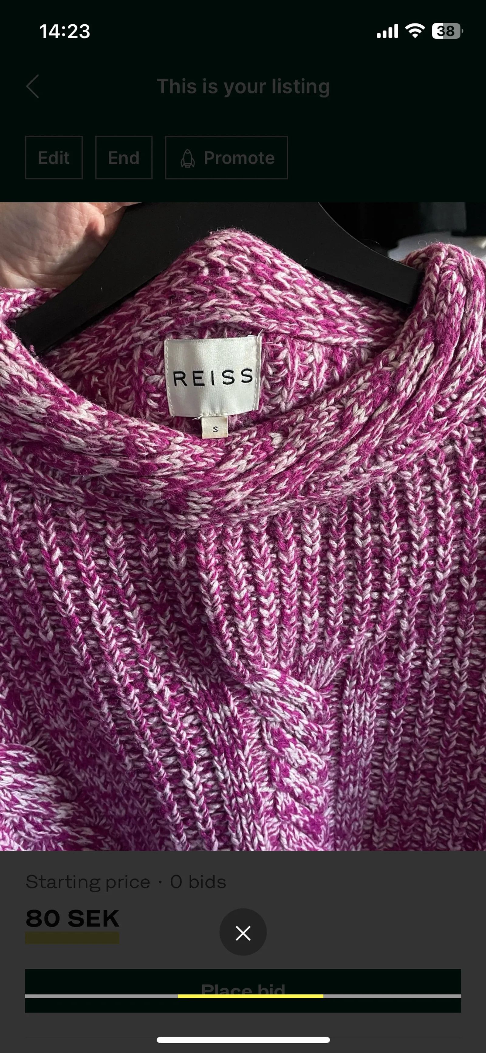 Reiss Reiss Sweater Size S / US 4 / IT 40 - 2 Thumbnail