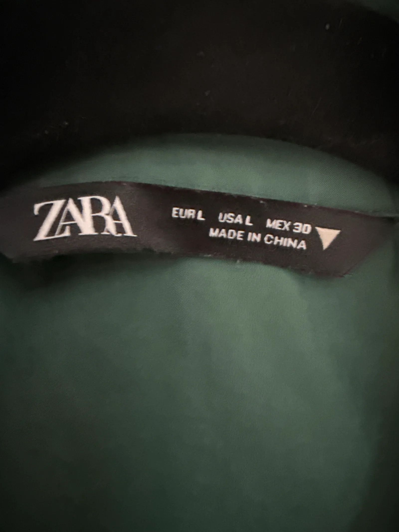 Zara Zara Shirt Size L / US 10 / IT 46 - 2 Thumbnail
