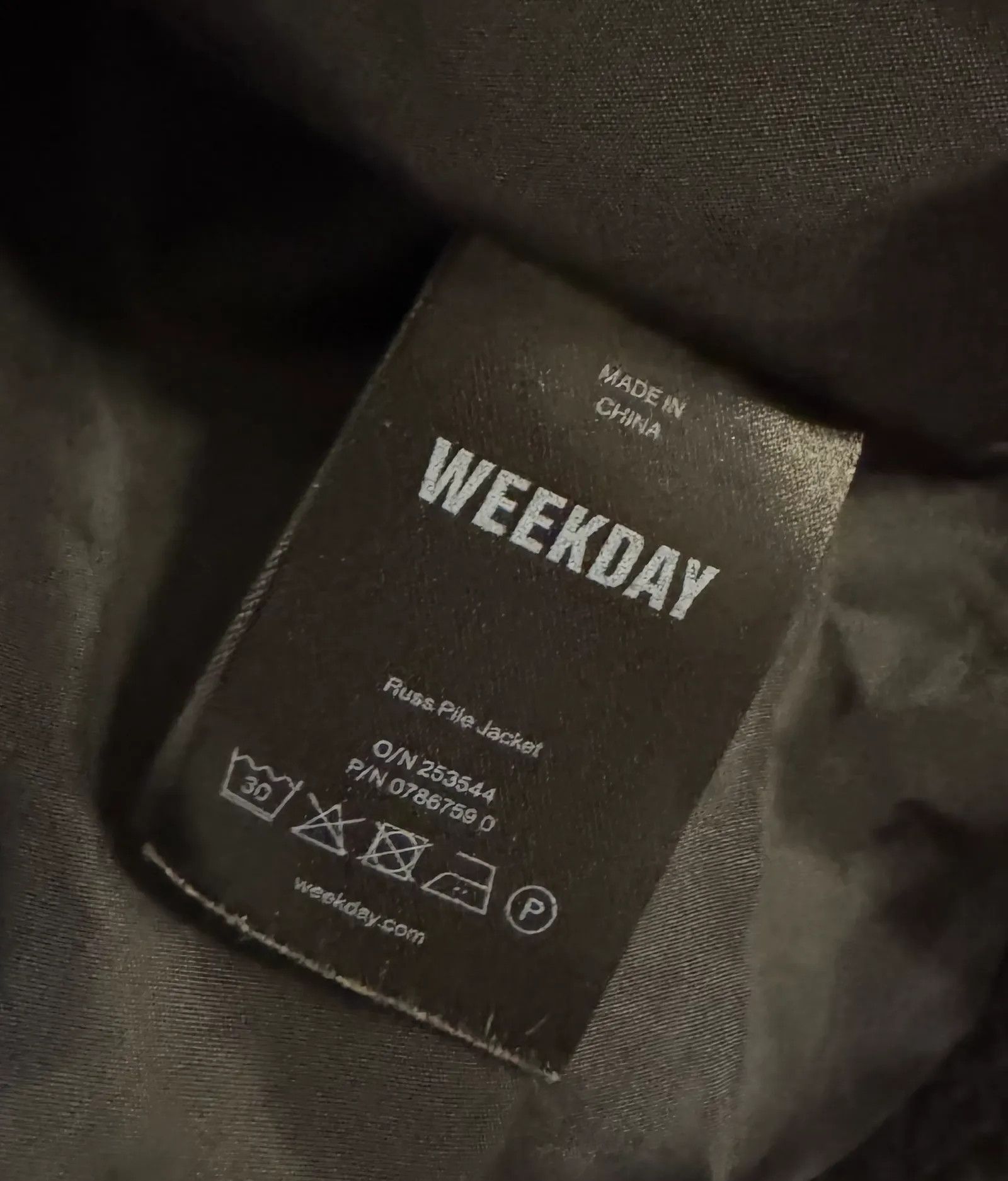 Weekday Weekday Russ pile jacket Jacket Size US M / EU 48-50 / 2 - 2 Thumbnail